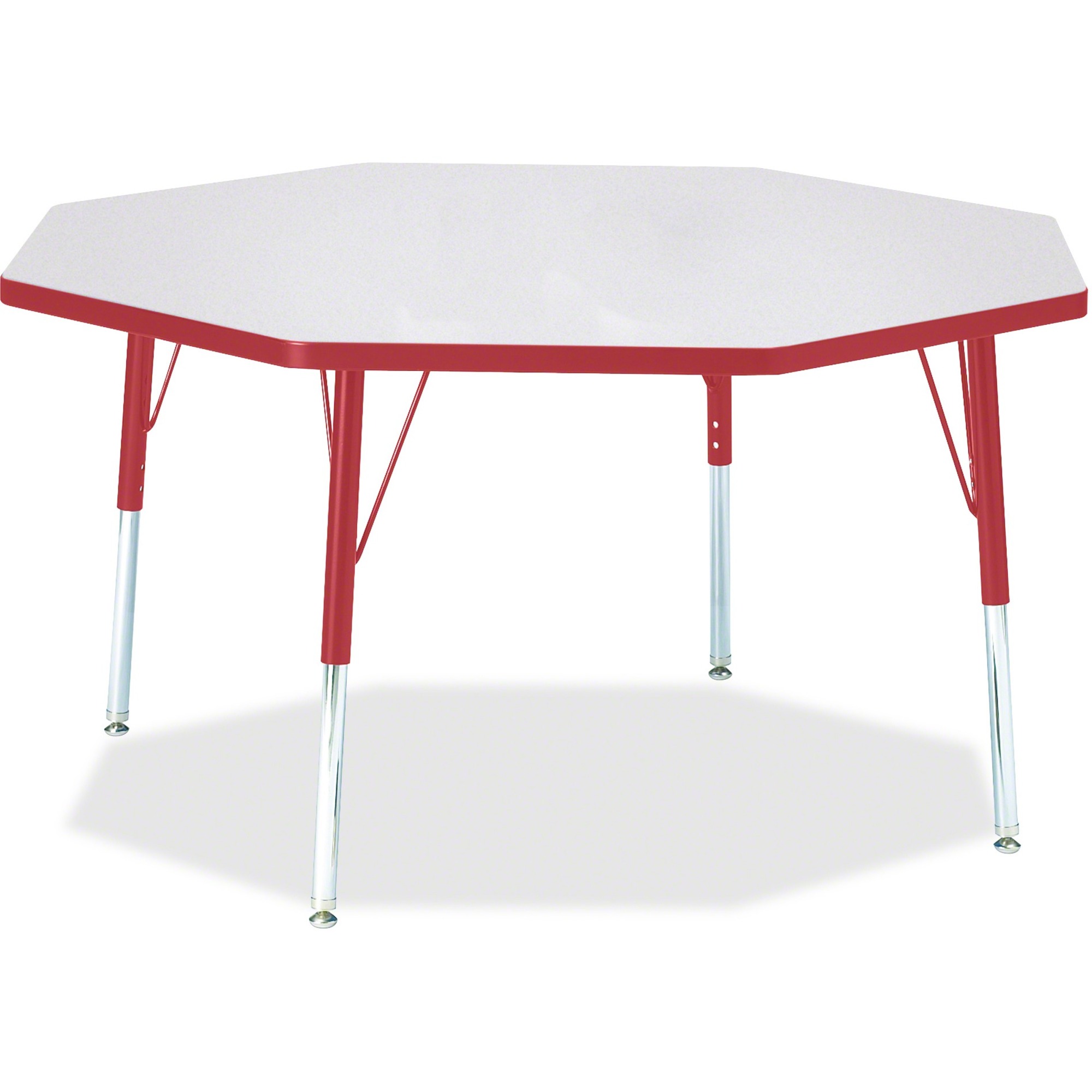 Jonti-Craft Berries Elementary Height Color Edge Octagon Table