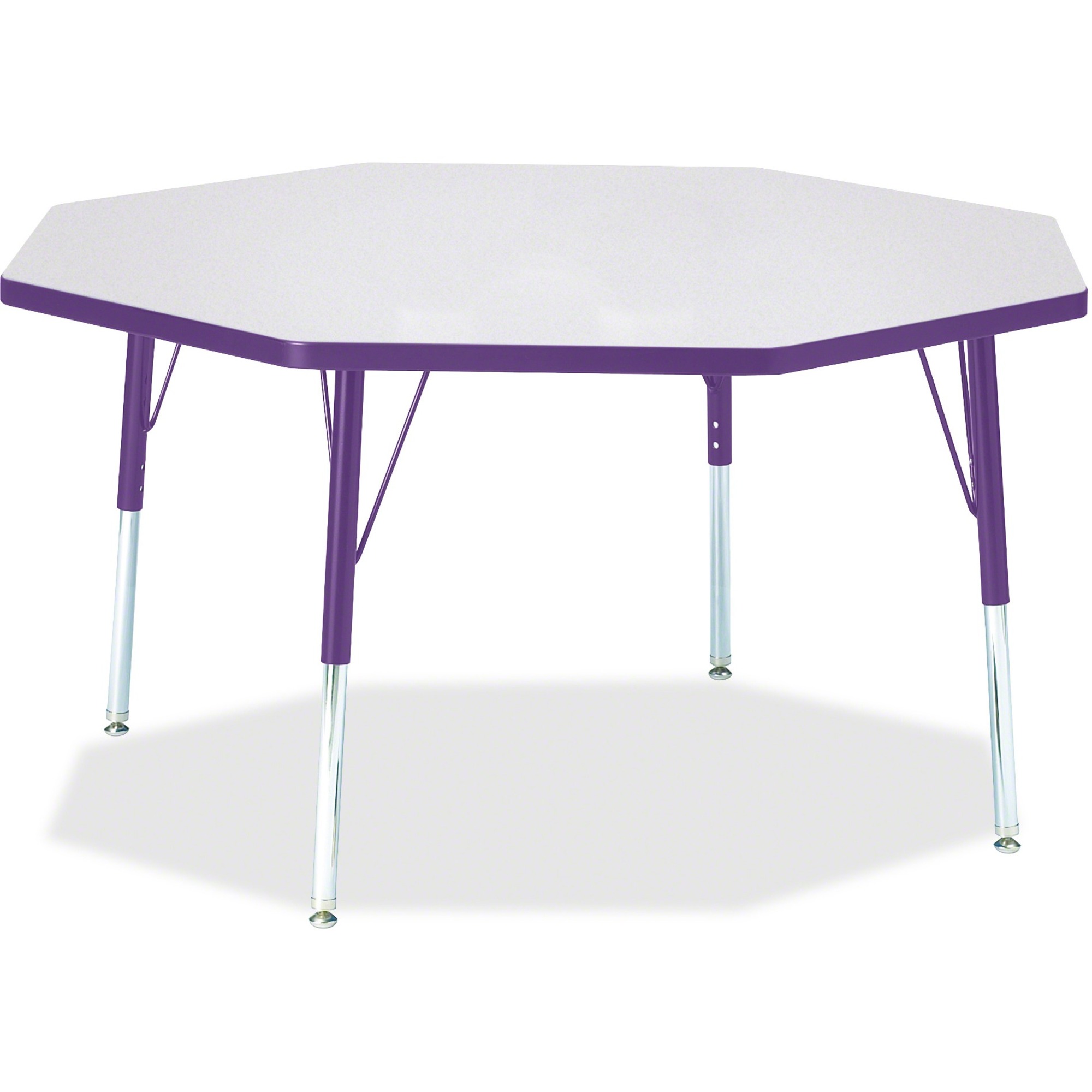 Jonti-Craft Berries Elementary Height Color Edge Octagon Table
