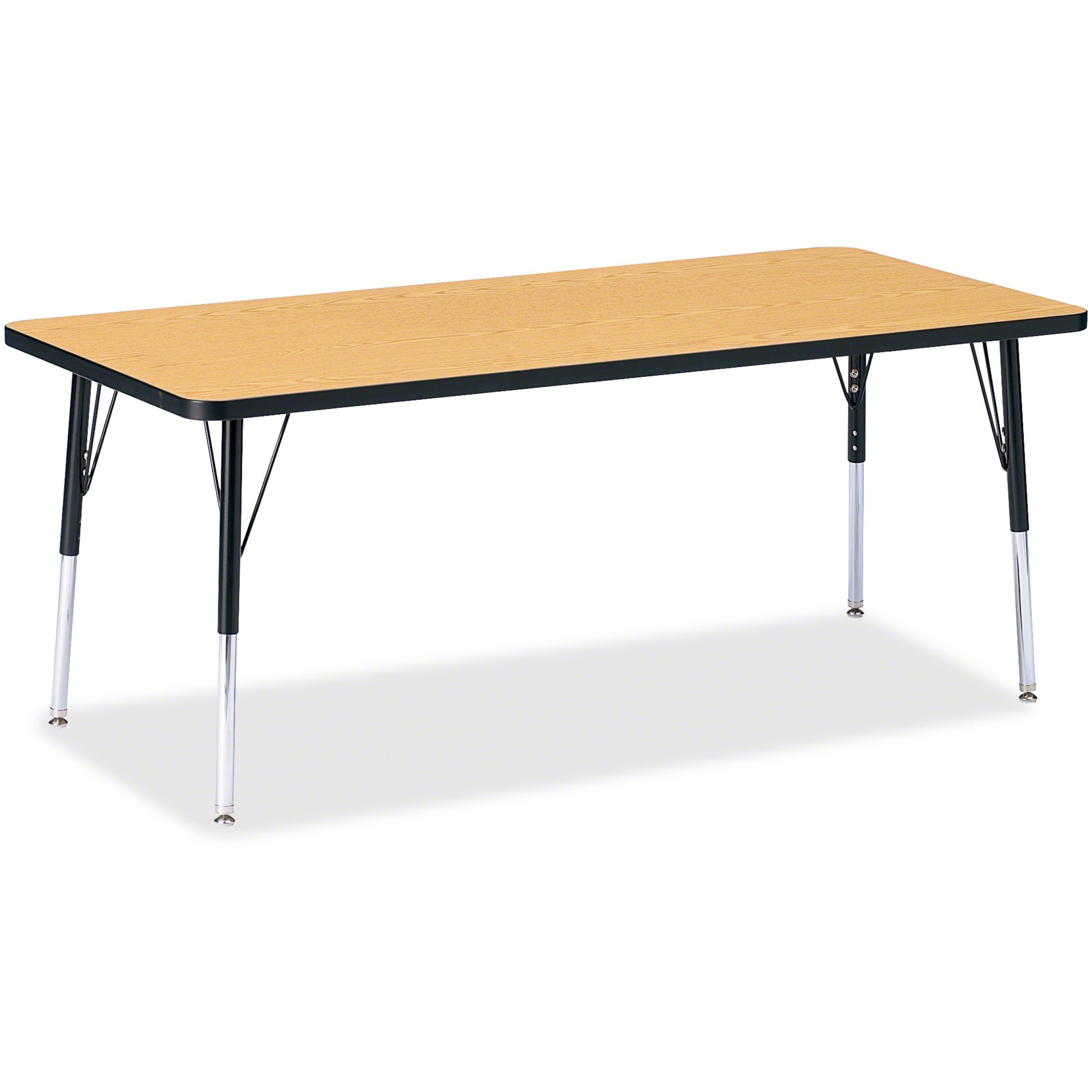 Jonti-Craft Berries Elementary Height Color Top Rectangle Table