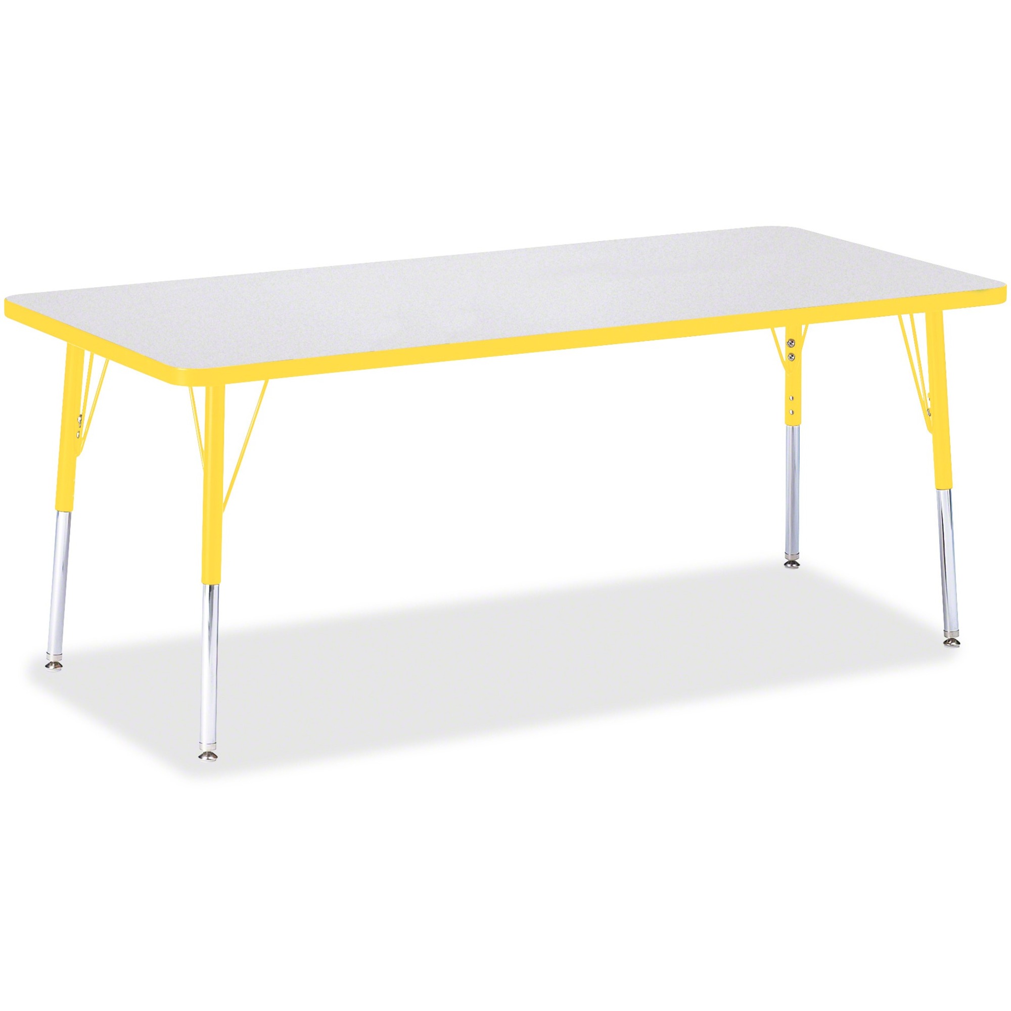 Jonti-Craft Berries Elementary Height Color Edge Rectangle Table