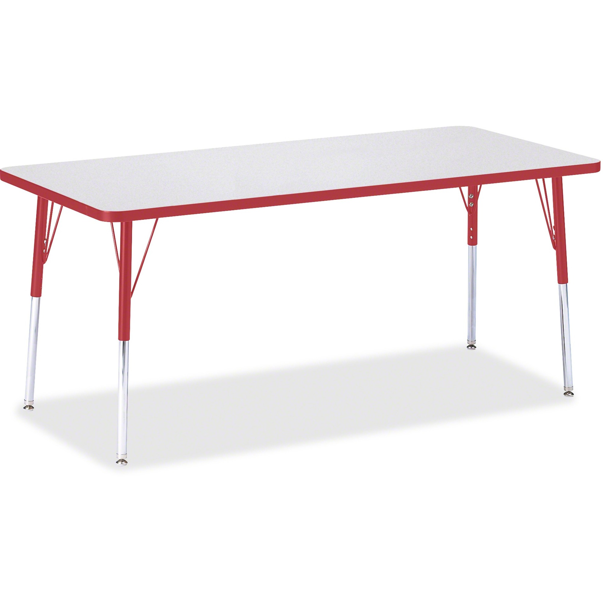 Jonti-Craft Berries Adult Height Color Edge Rectangle Table
