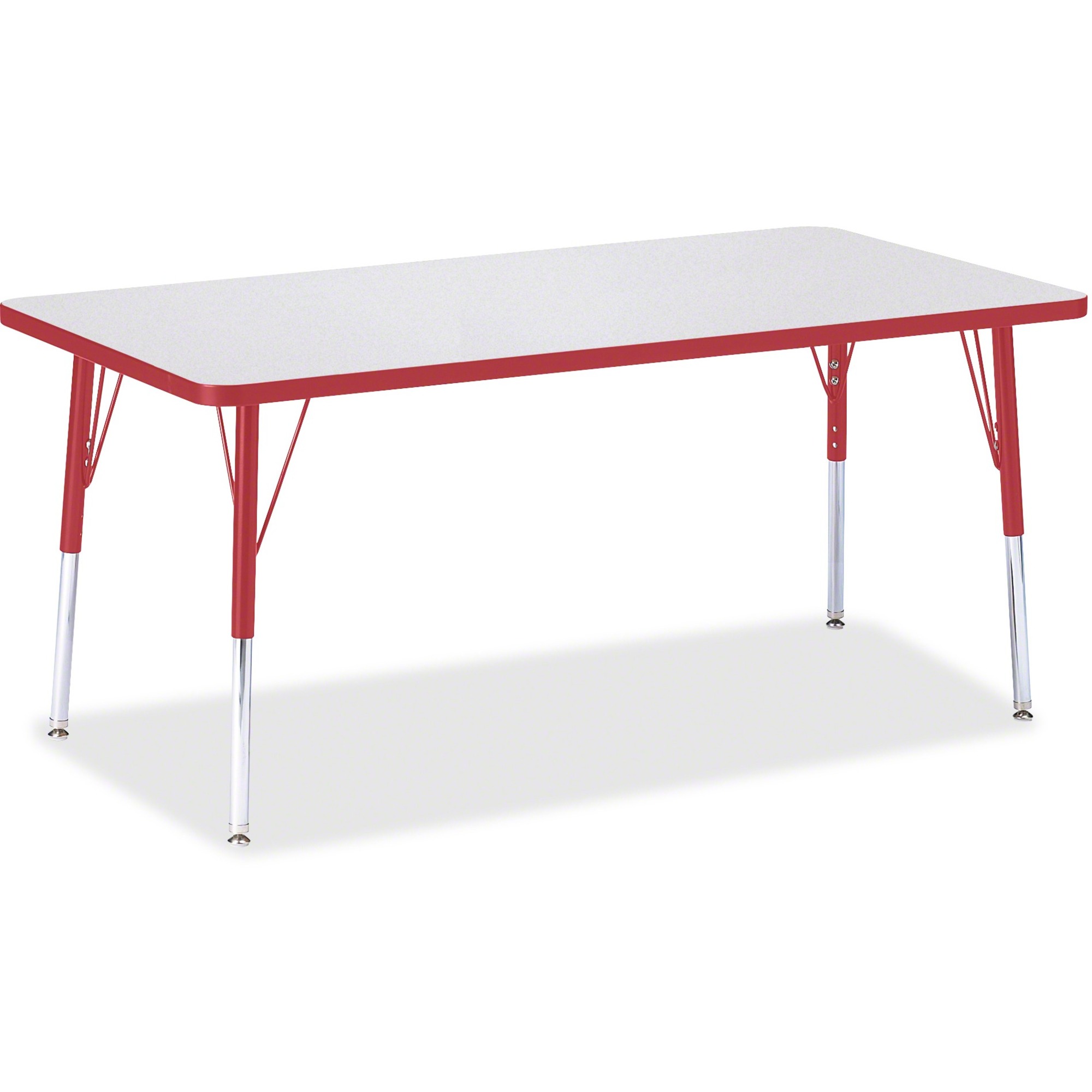 Jonti-Craft Berries Adult Height Color Edge Rectangle Table