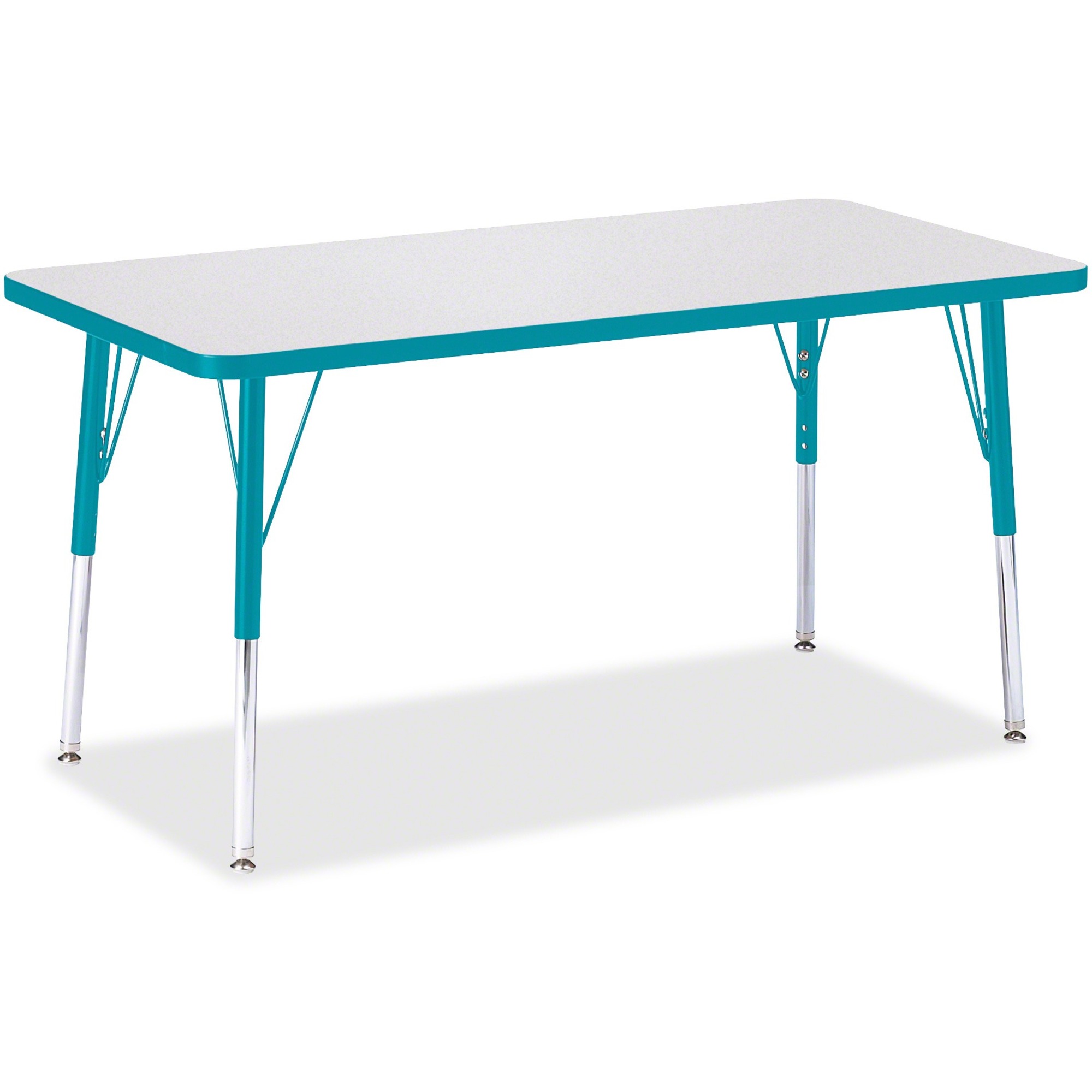 Jonti-Craft Berries Adult Height Color Edge Rectangle Table