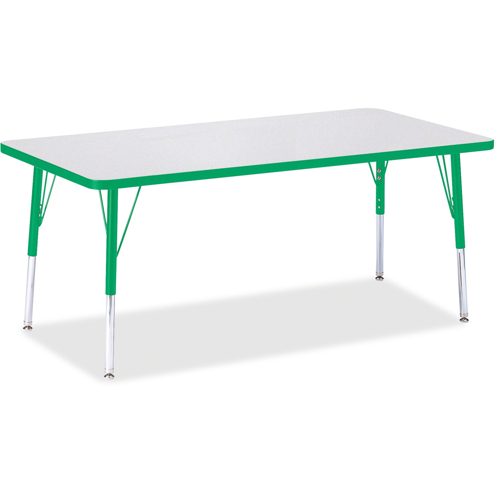 Jonti-Craft Berries Elementary Height Color Edge Rectangle Table
