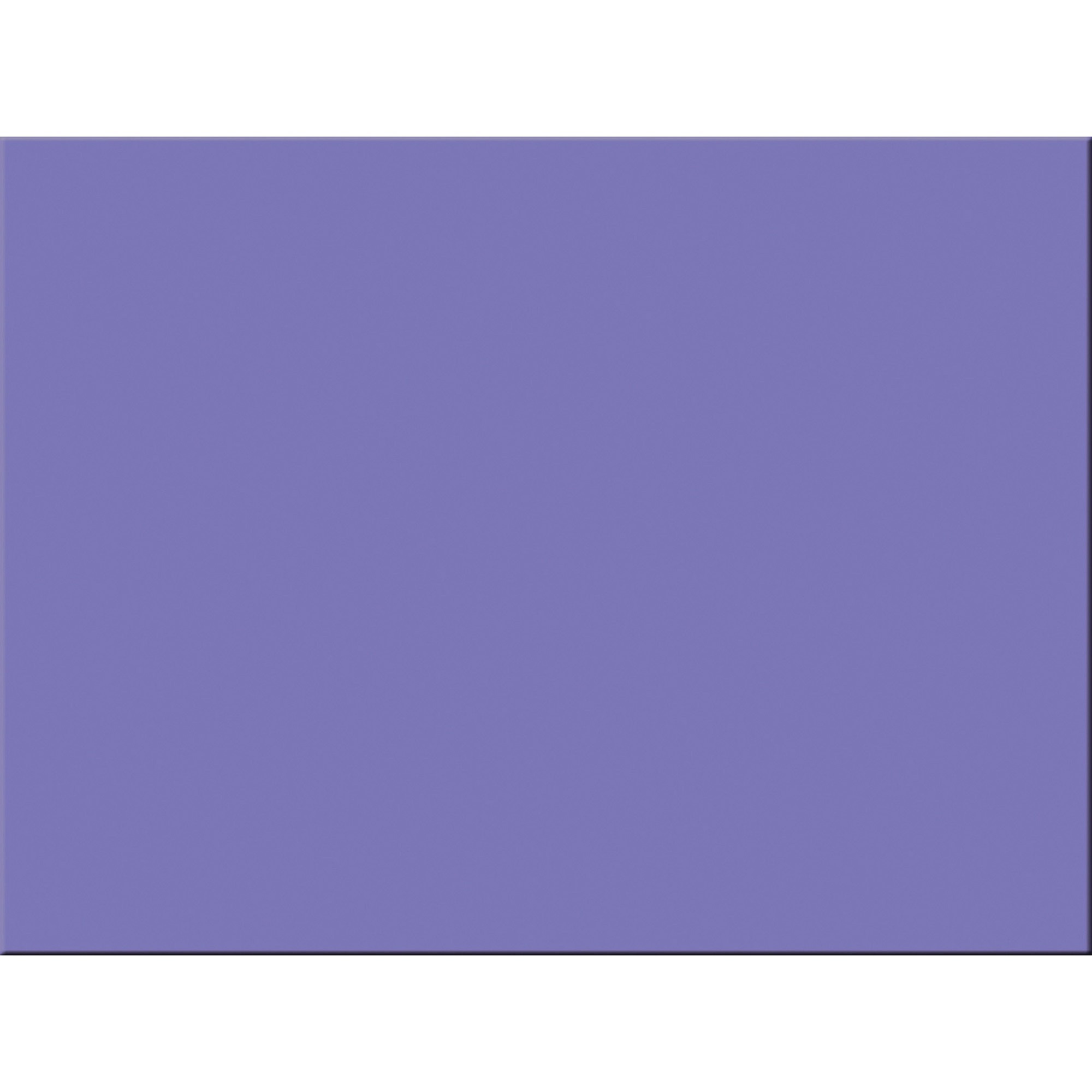 Tru-Ray Construction Paper - Project - 24" Width x 18" Length - Violet - Sulphite - 50 / Pack