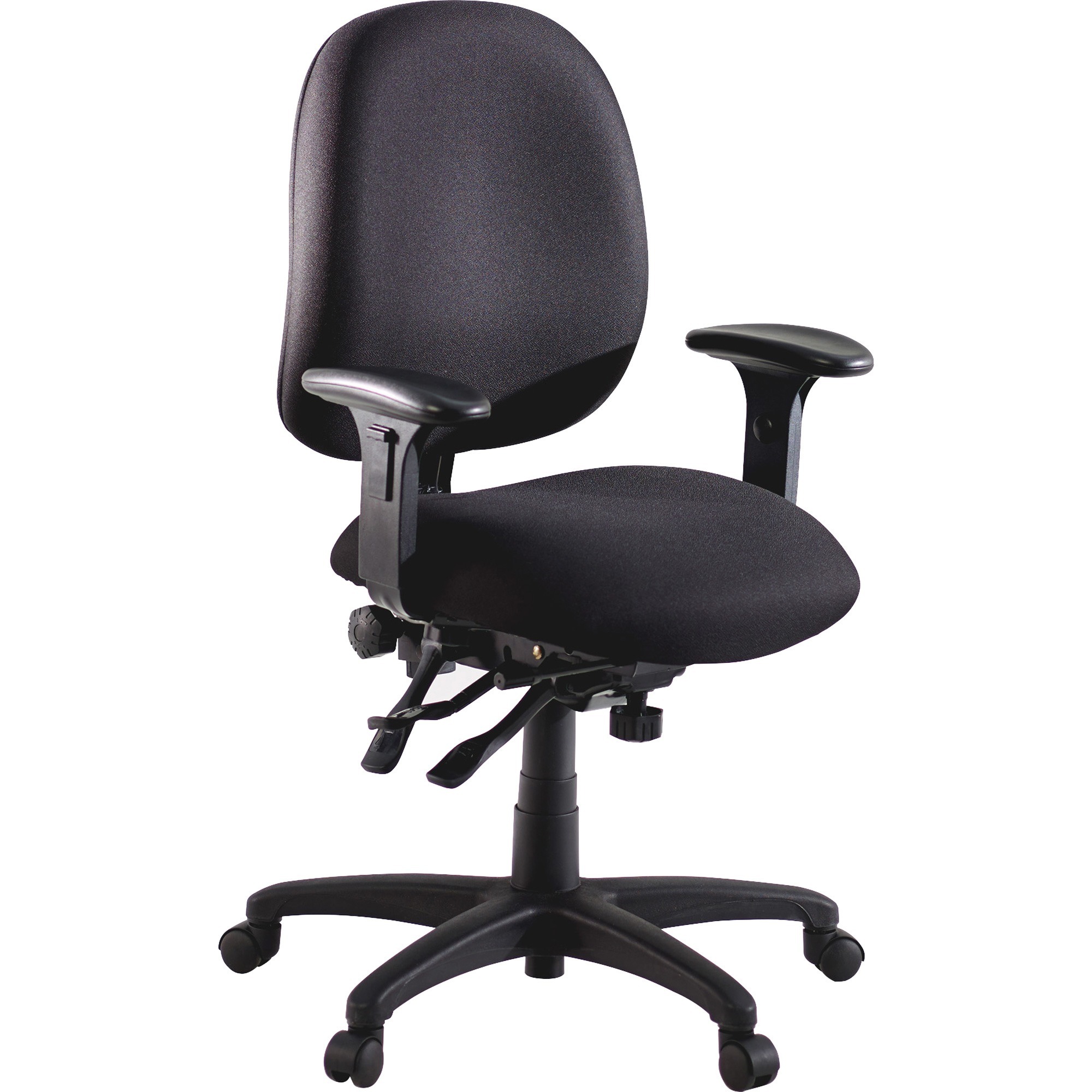 Lorell Contoured Back Task Chair 2.6 Height X 51.4 Width X 26.6 Length 