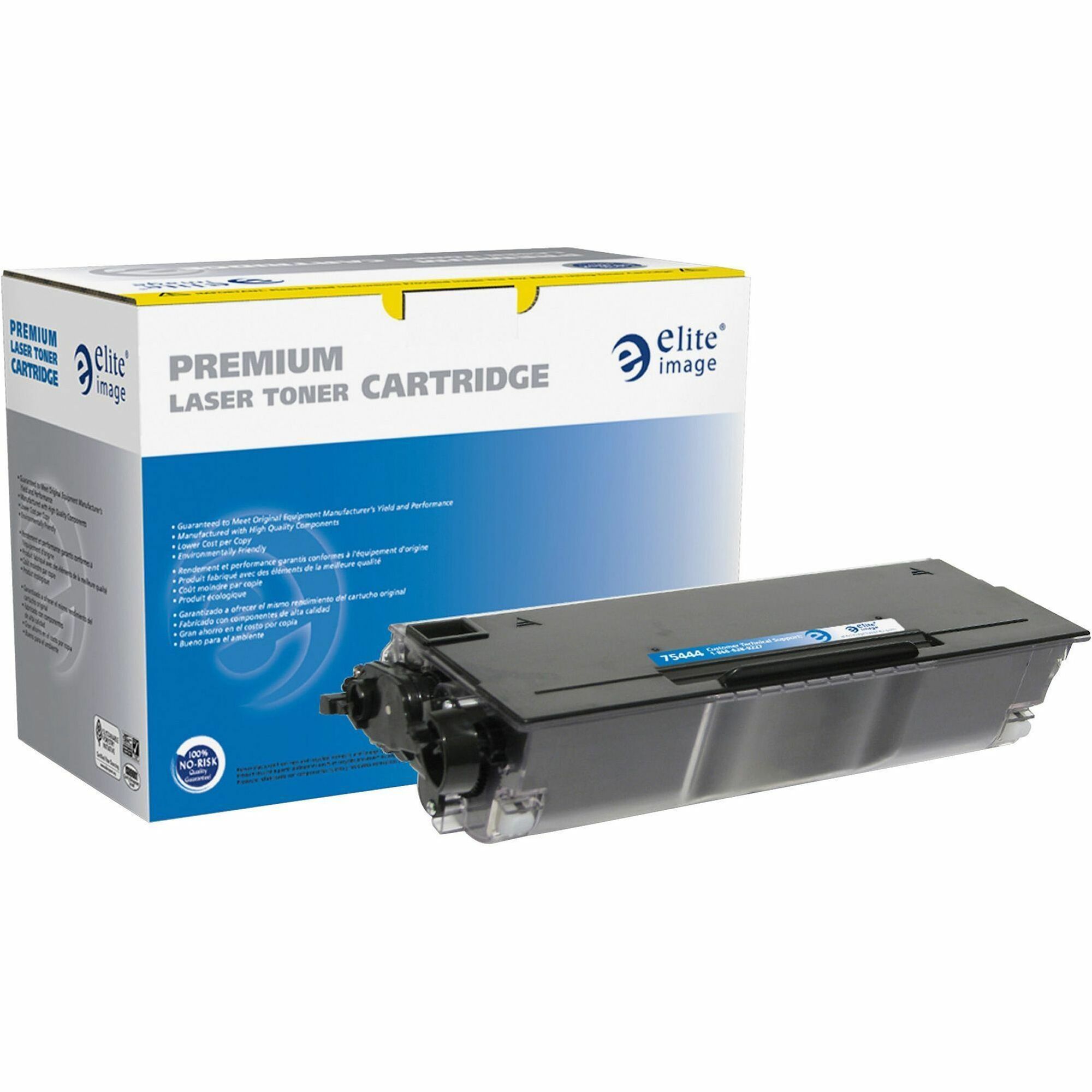 Elite Image Remanufactured Laser Toner Cartridge TN620 - Black - 1 Each