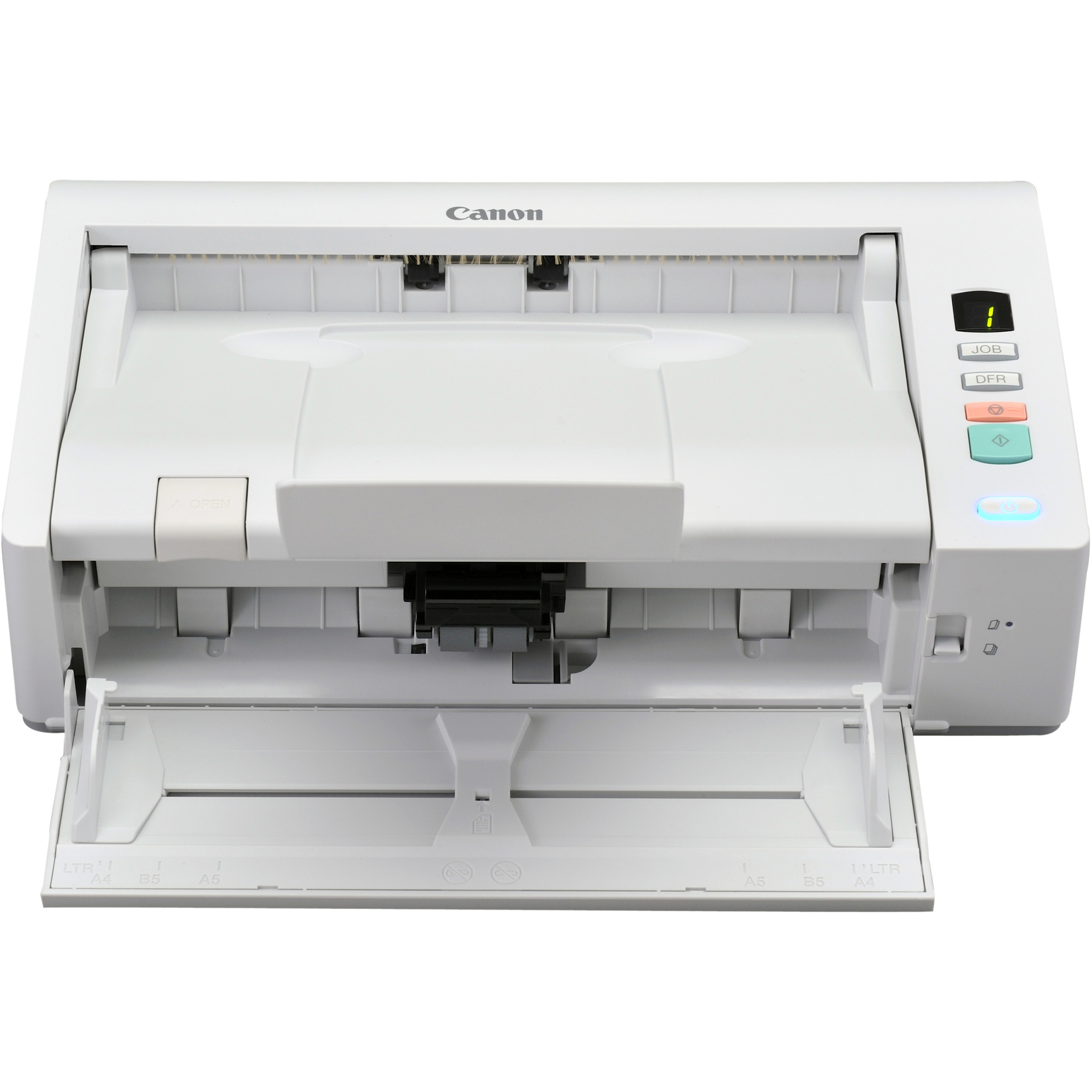 Canon imageFORMULA DR-M140 Sheetfed Scanner - 600 dpi Optical - 24-bit Color - 8-bit Grayscale - 40 ppm (Mono) - 40 ppm (Color) - Duplex Scanning - Desktop - USB