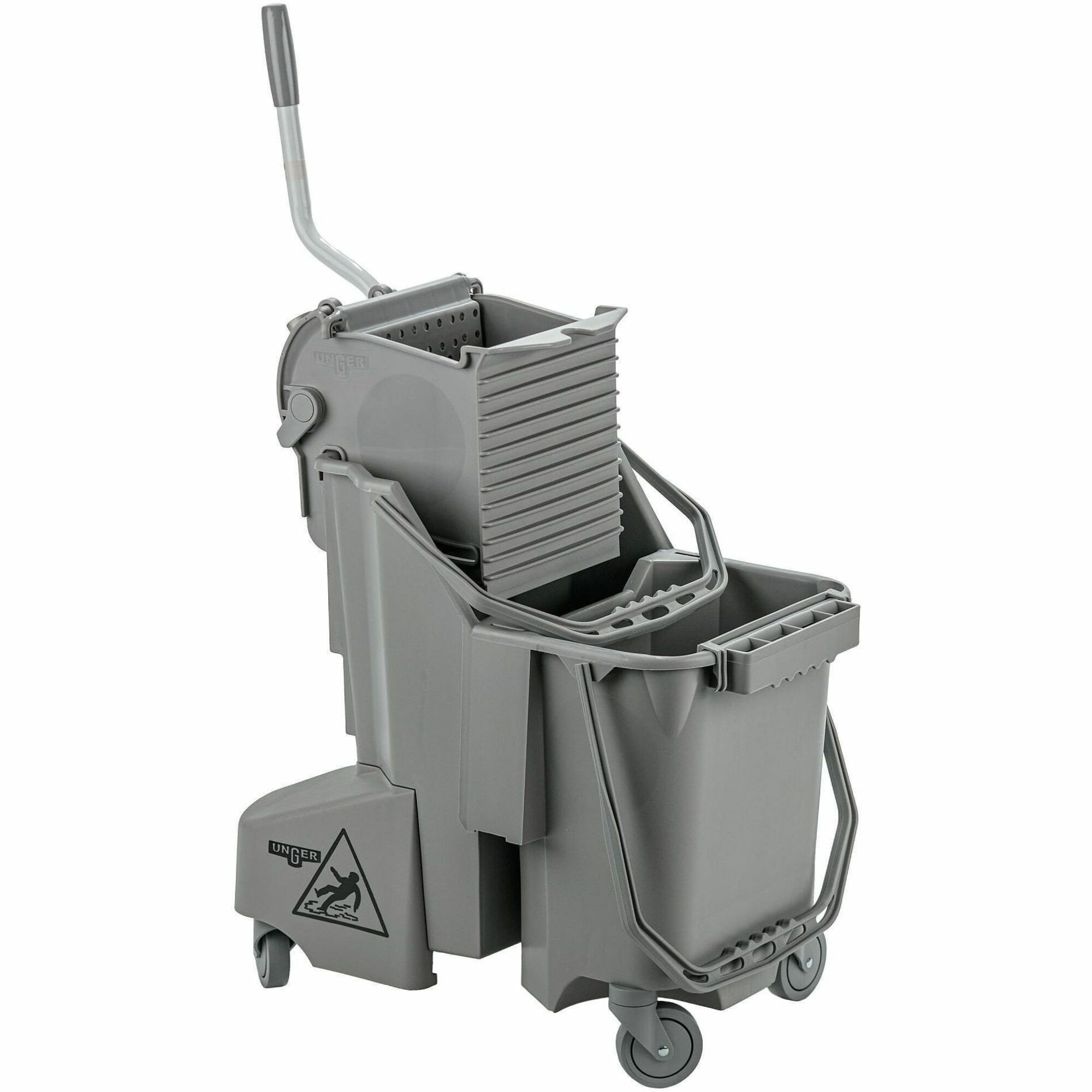 Unger SmartColor Dual-Compartment Mop Bucket