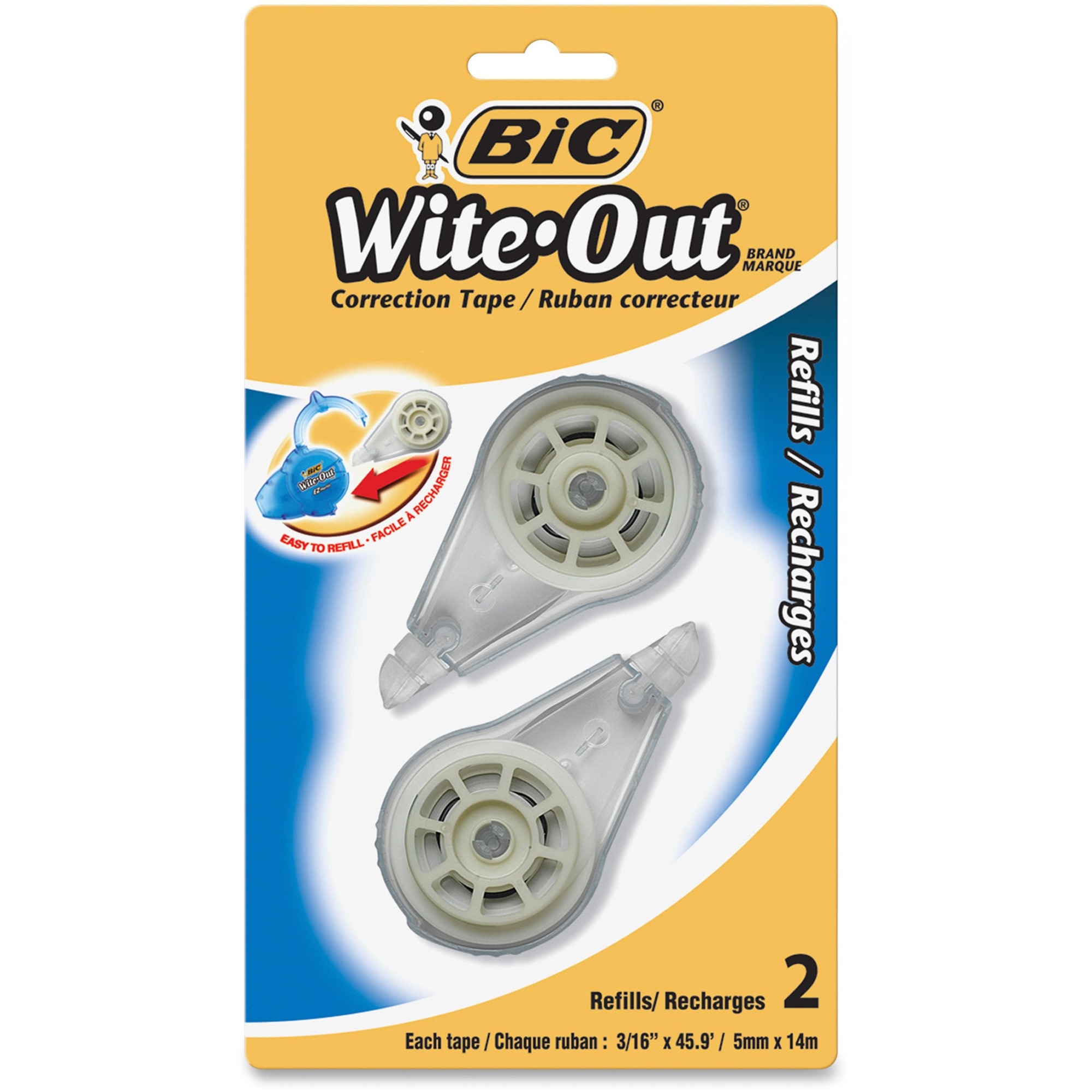 Wite Out Correction Tape Refill Cartridge Madill The Office Company