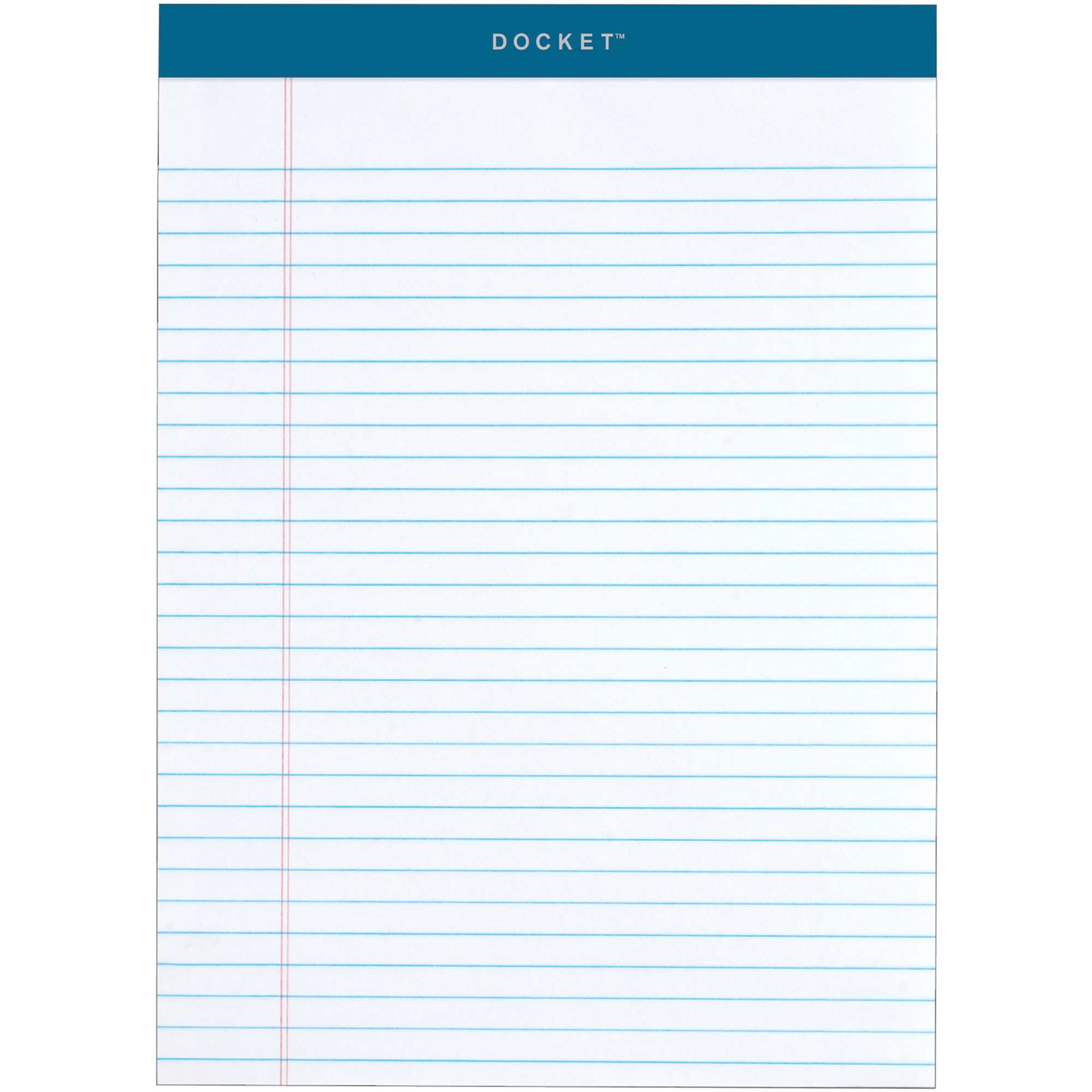 TOPS Docket Legal Rule Writing Pads