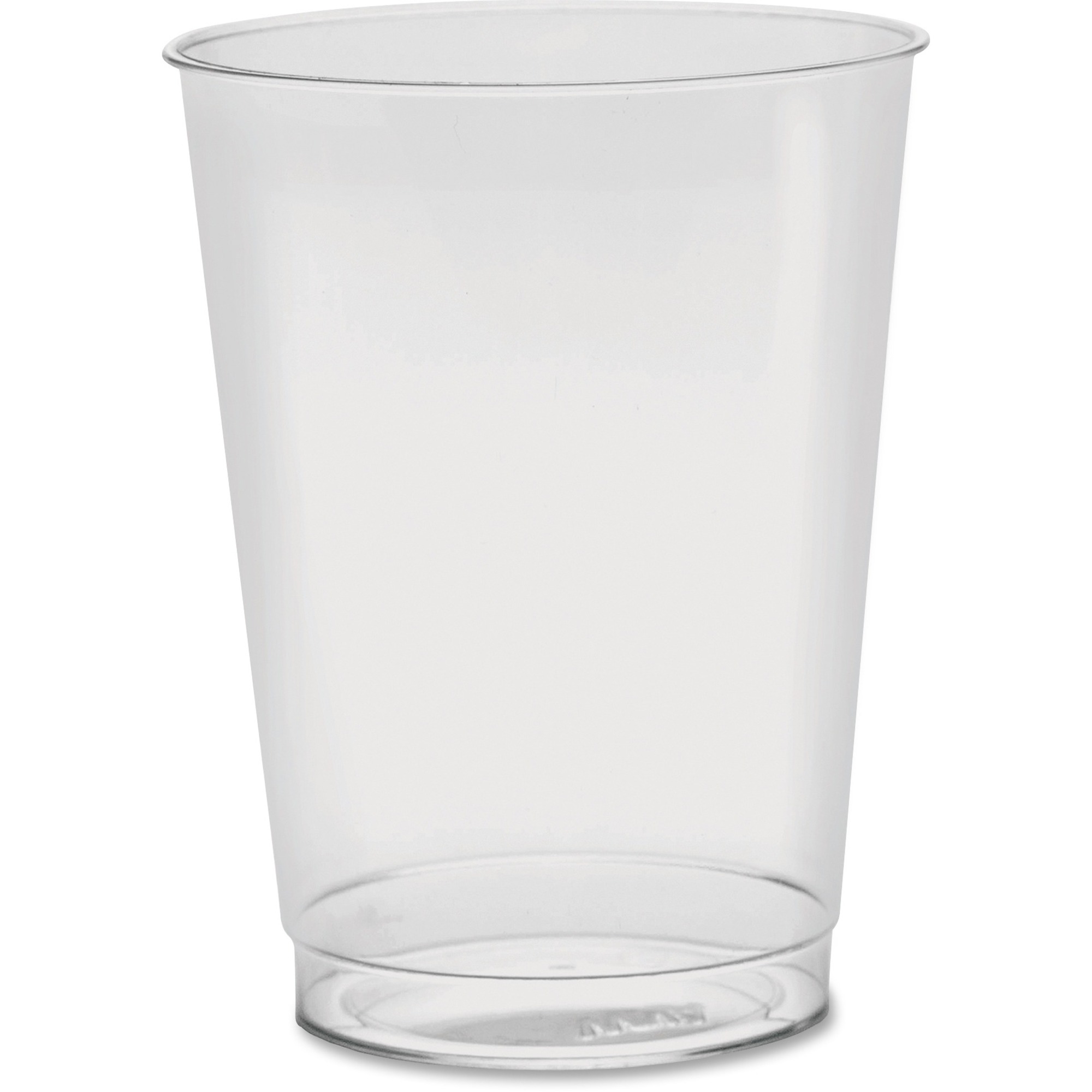 Comet Tall Tumbler - 10 fl oz - Clear - Plastic - Multipurpose - 25/Pack - 20 / Carton