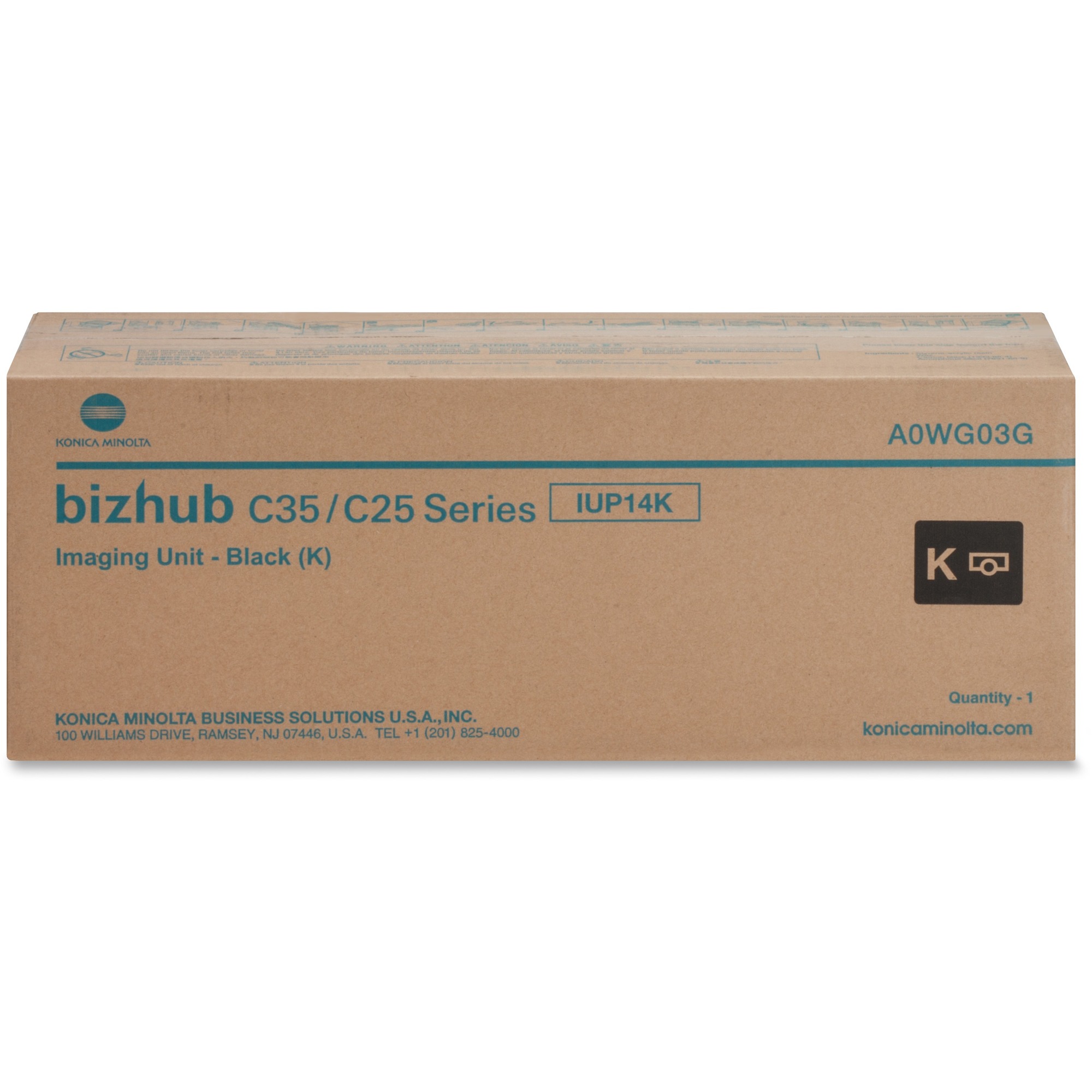 Konica Minolta bizhub C25/C35 Imaging Drum - Laser Print Technology - 30000 - Black - 1 Each
