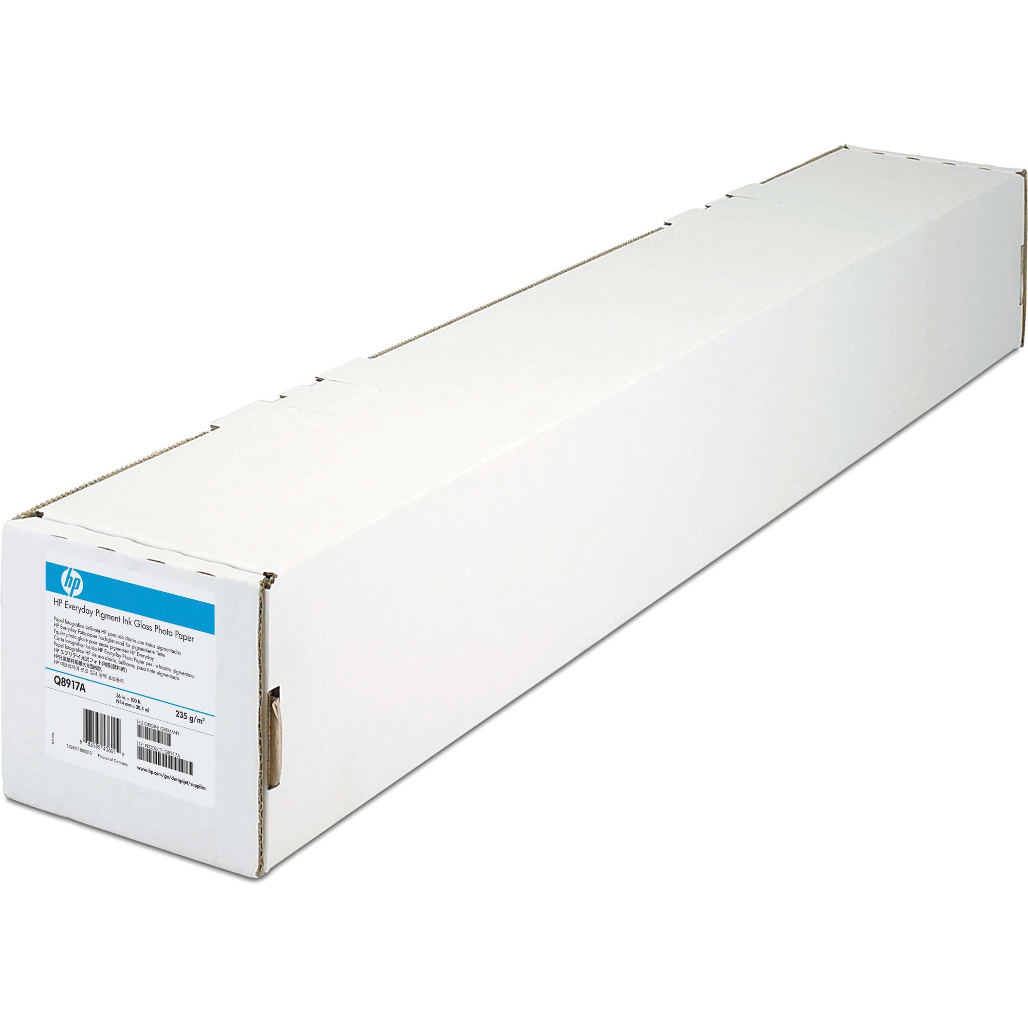 HP 2-Pack Premium Matte Polypropylene-914 mm x 22.9 m (36 in x 75 ft) - 35 63/64" (914 mm) x 75 1/8 ft (22.90 m) - 140 g/m² Grammage - Matte - Water Resistant, Tear Resistant, Sturdy - 2 Pack