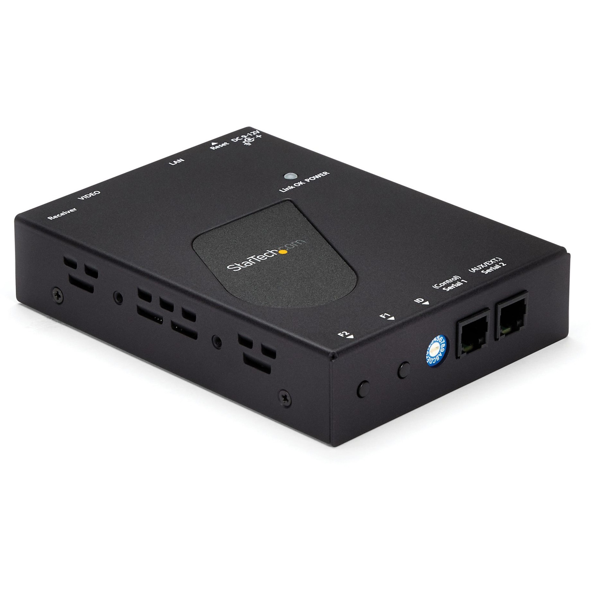 StarTech HDMI® Video Over IP Gigabit LAN Ethernet Receiver for ST12MHDLAN - 1080p - Extend HDMI Audio/Video over IP using standard UTP/STP networking equipment - Extend to multiple displays using additional Receiver Units - HDMI Extender - HDMI over Ethernet - HDMI over Cat6 - HDMI over LAN - HDMI over Cat 6 Extender for ST12MHDLAN
