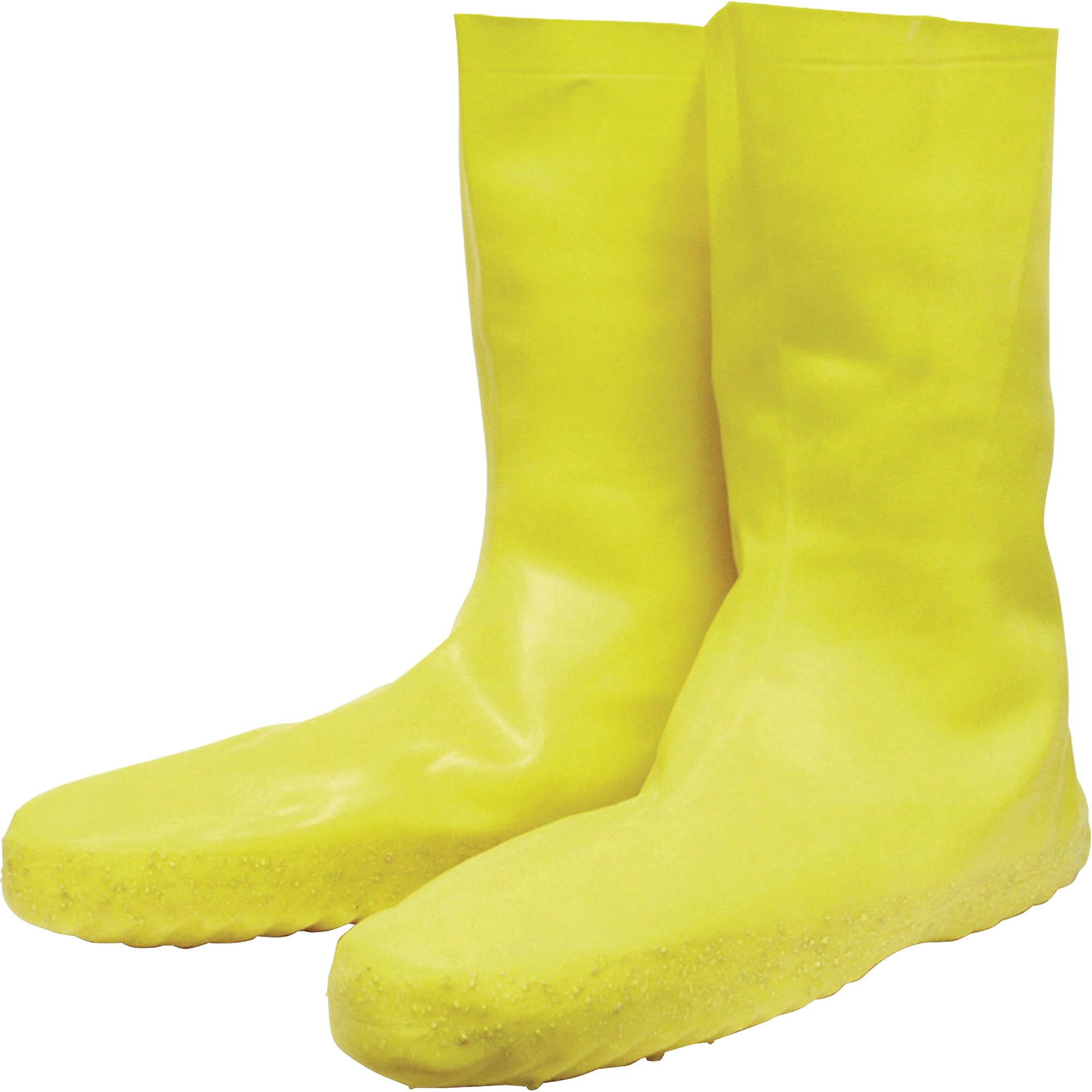 Norcross Safety Servus Disposable Yellow Latex Booties --SVSA352XL