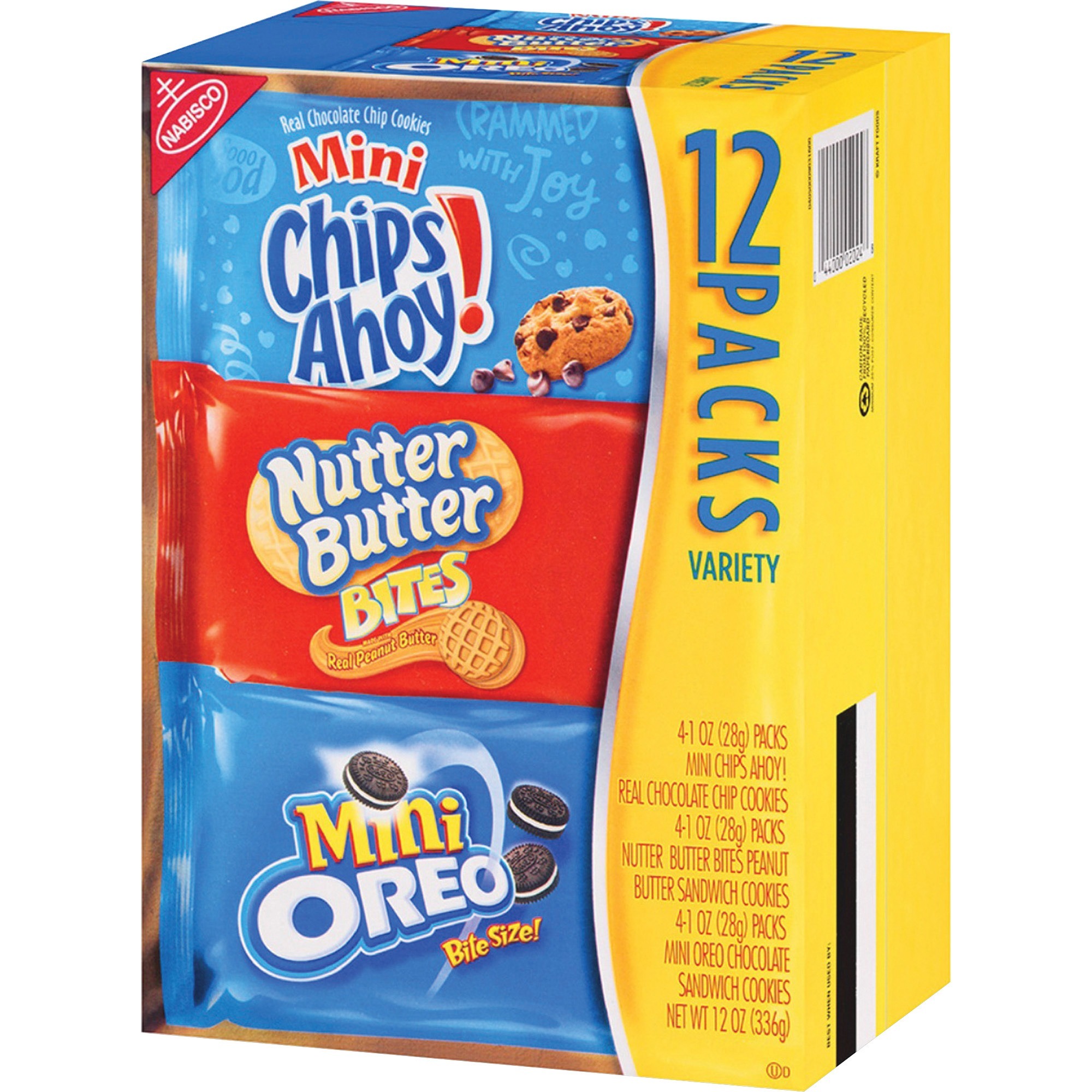 Nfg02024 Nabisco Bite Size Cookie Variety Pack Office Advantage