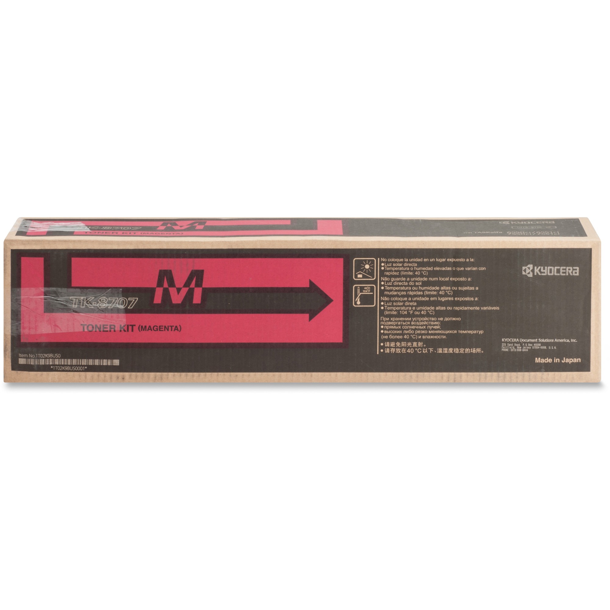 Kyocera Original Laser Toner Cartridge - Magenta - 1 Each - 30000 Pages