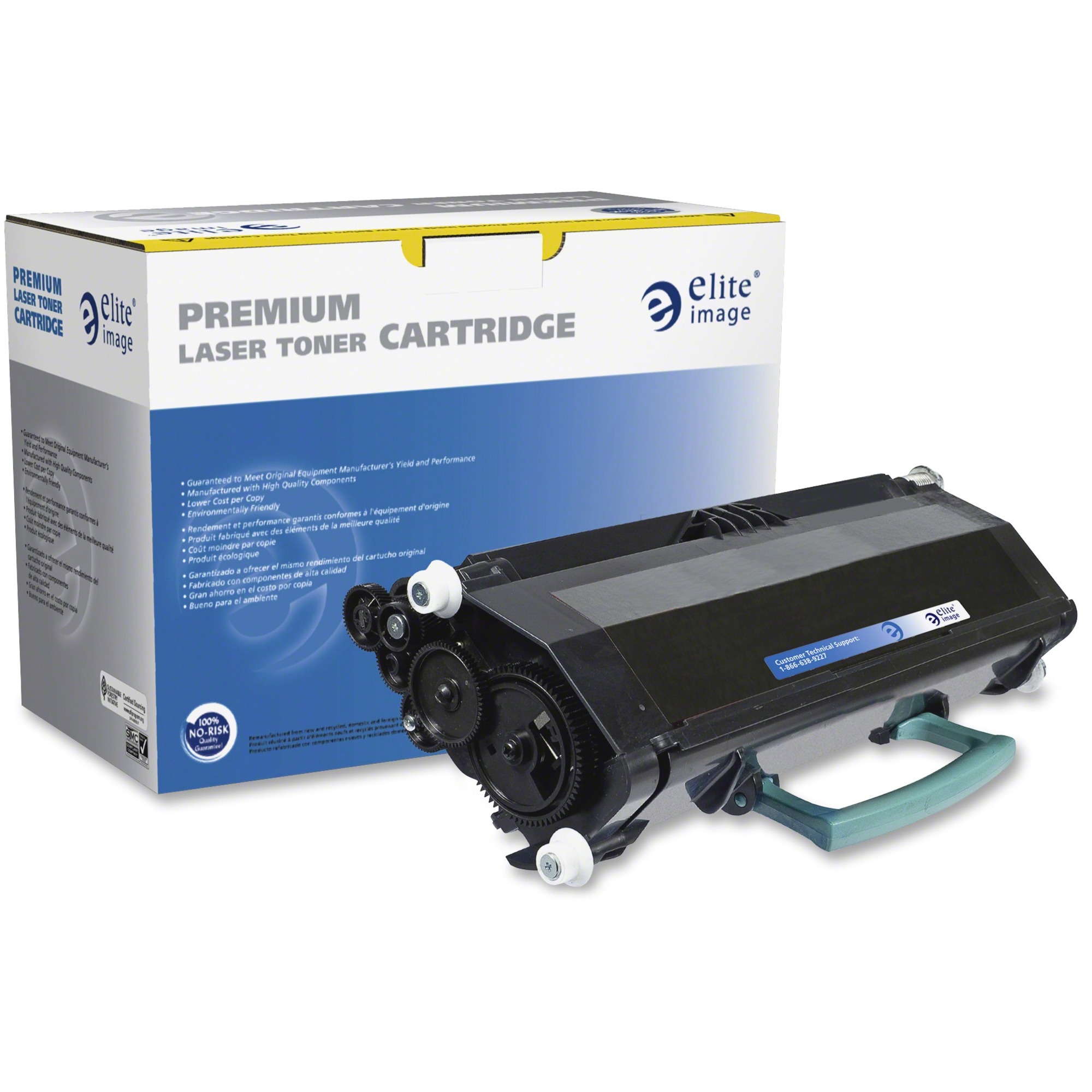 Elite Image Remanufactured Laser Toner Cartridge 330-4130 - Black - 1 Each