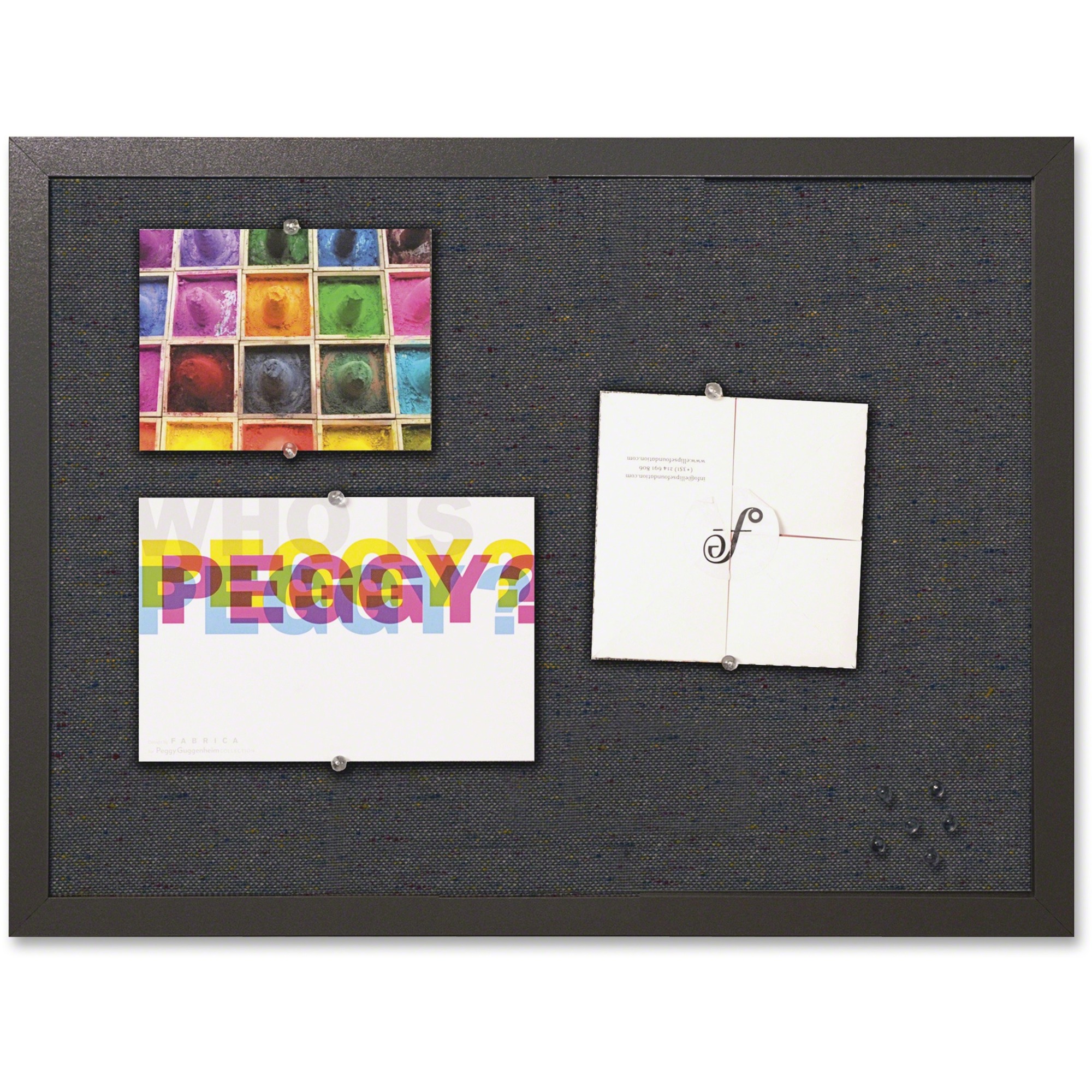 MasterVision Fabric Bulletin Board 18" (457.2 mm) Height x 24" (609.6