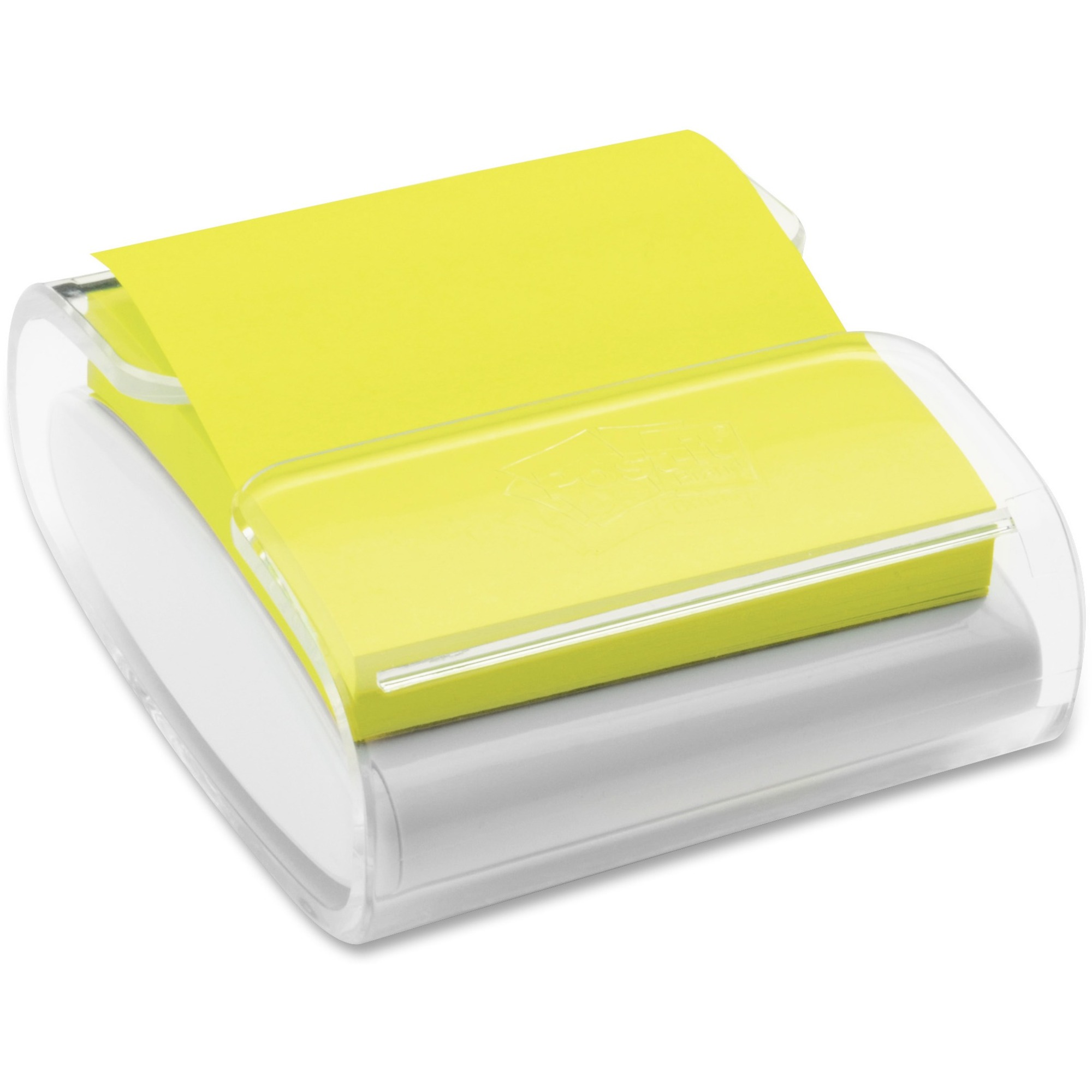 Postit® Popup Note Dispenser, White/Translucent