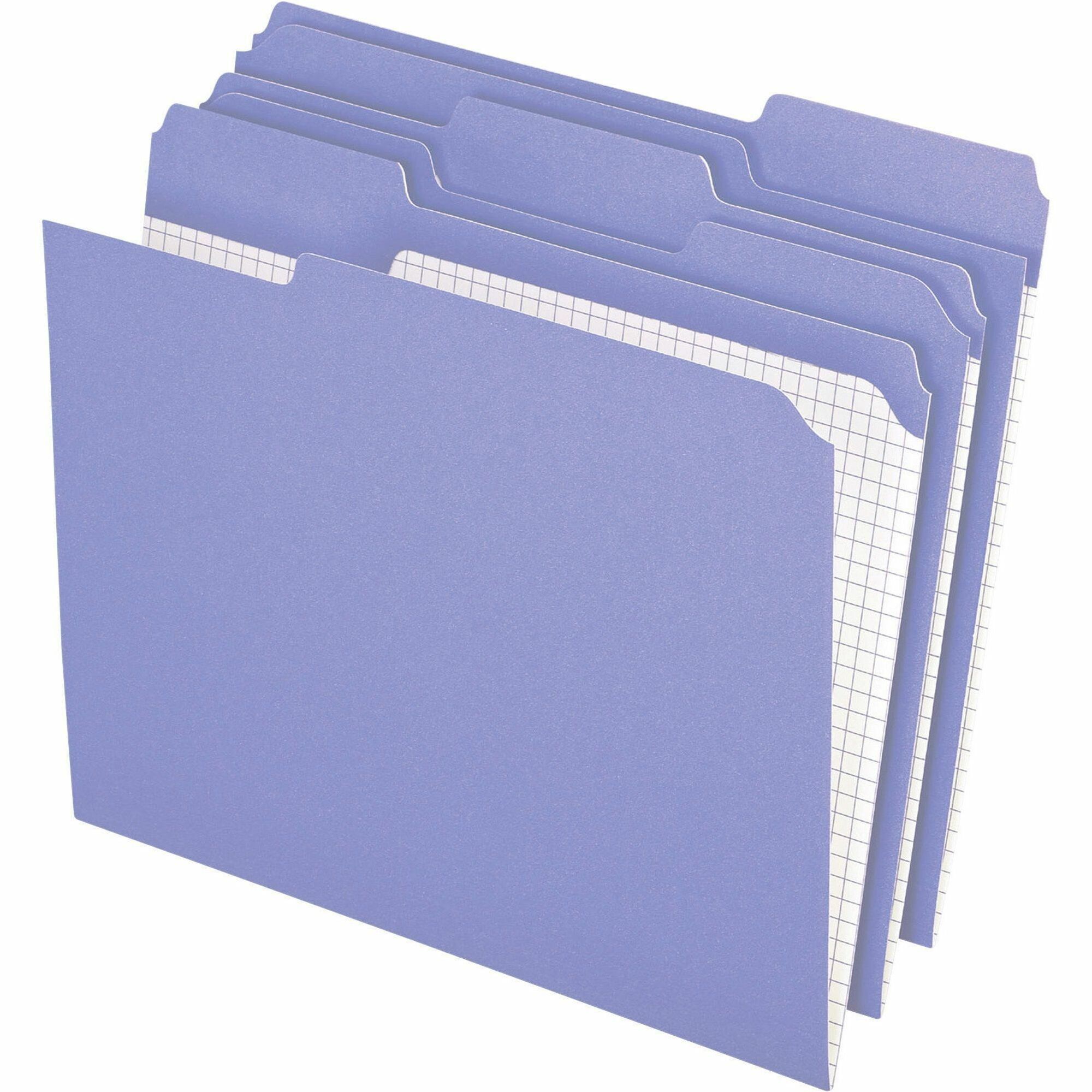 Pendaflex 1/3 Tab Cut Letter Recycled Top Tab File Folder