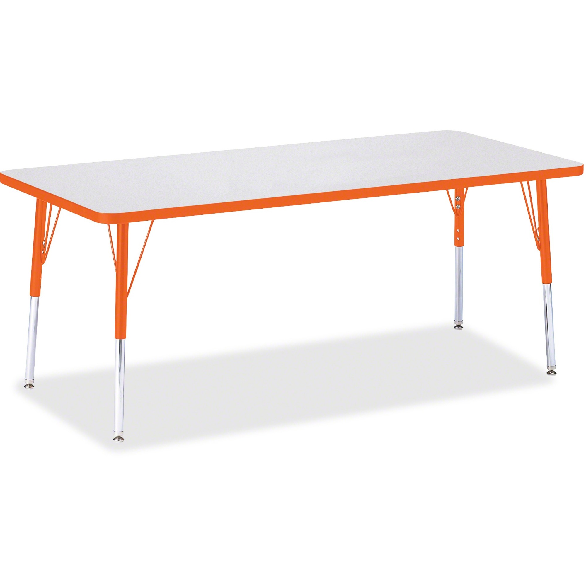 Jonti-Craft Berries Elementary Height Color Edge Rectangle Table