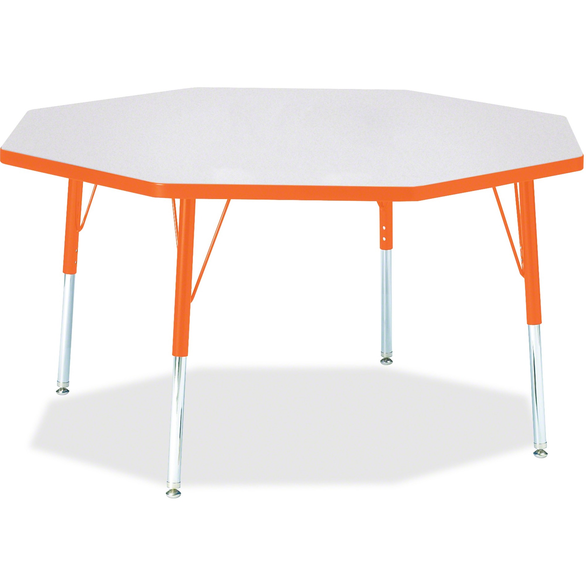 Jonti-Craft Berries Elementary Height Color Edge Octagon Table