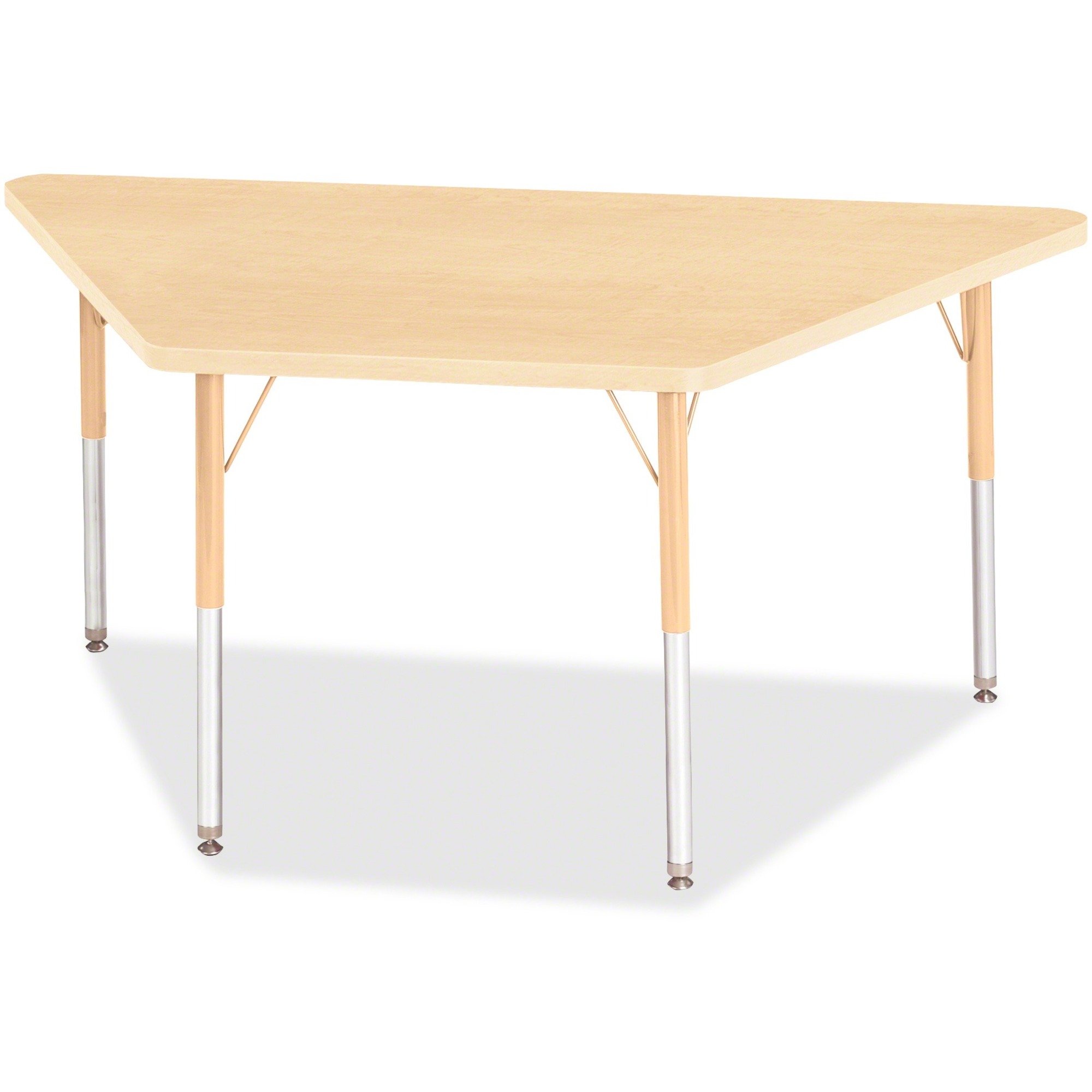 Jonti-Craft Berries Adult-Size Maple Prism Trapezoid Table