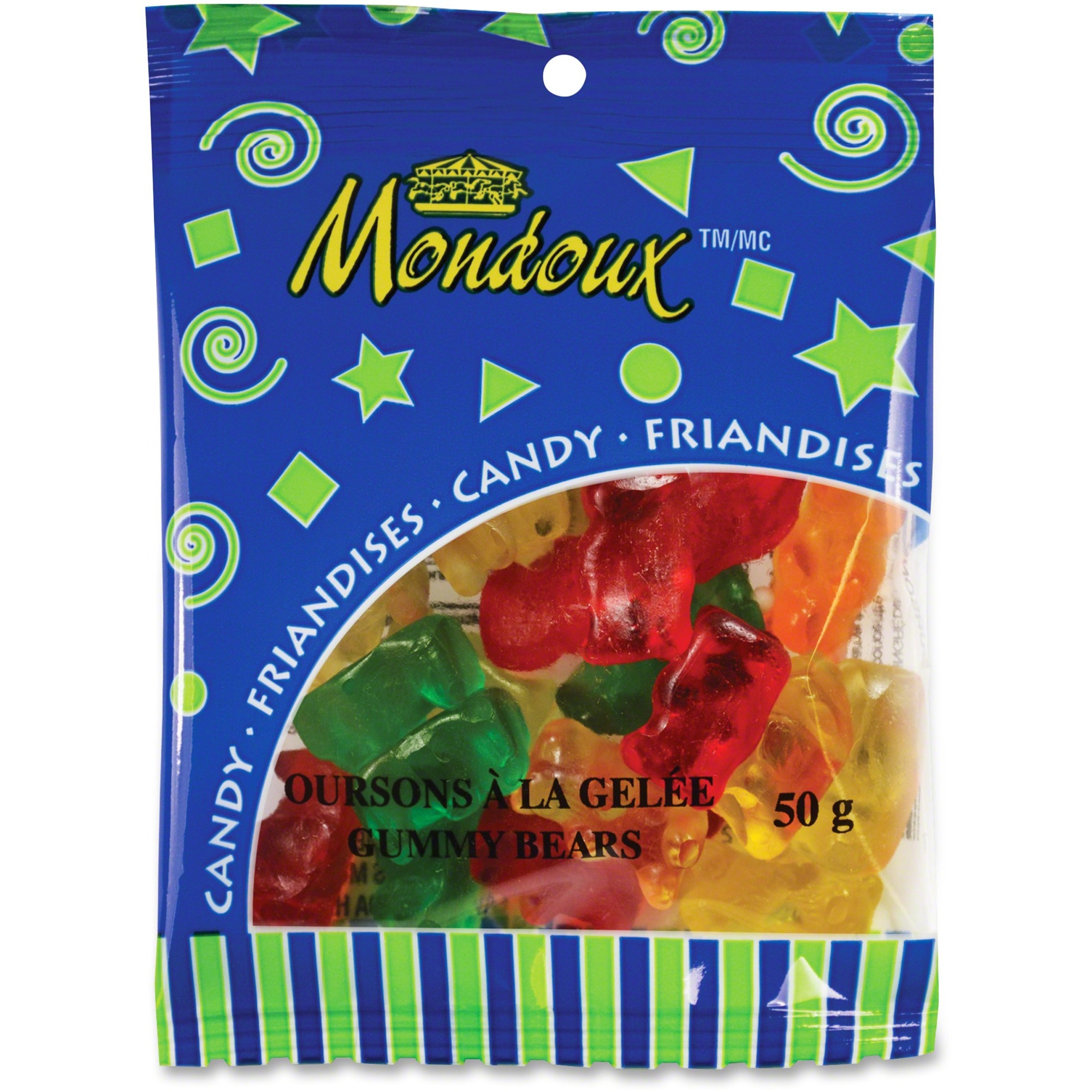 Mondoux Gummy Bears Candy 50 g 12 / Pack Madill The Office Company