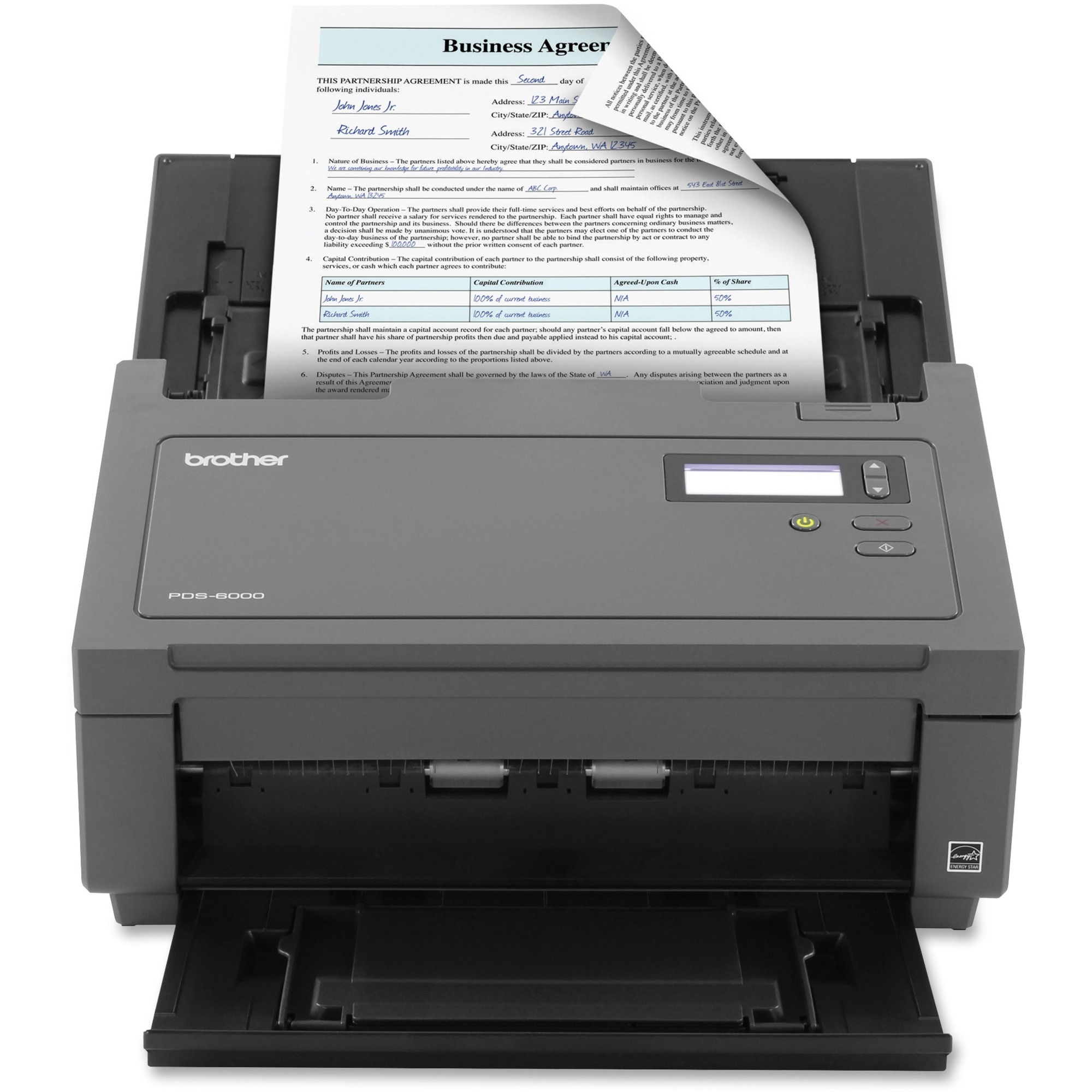 Brtpds6000 Brother Pds 6000 High Speed Desktop Scanner Duplex