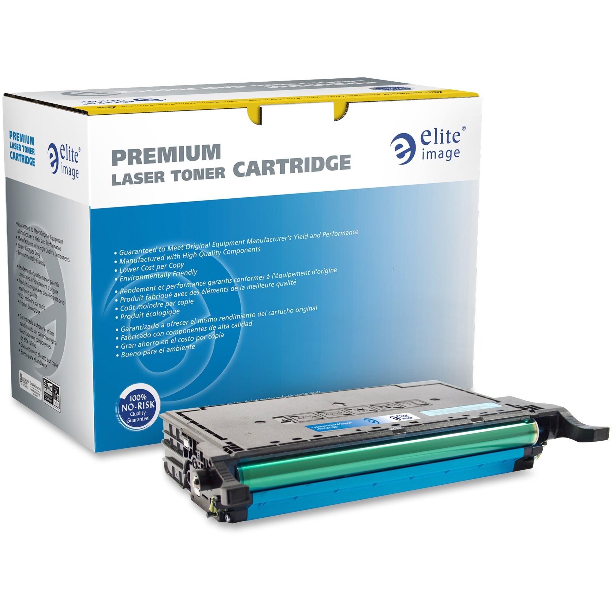 Elite Image Remanufactured Laser Toner Cartridge CLP-775 - Cyan - 1 Each - 7000 Pages