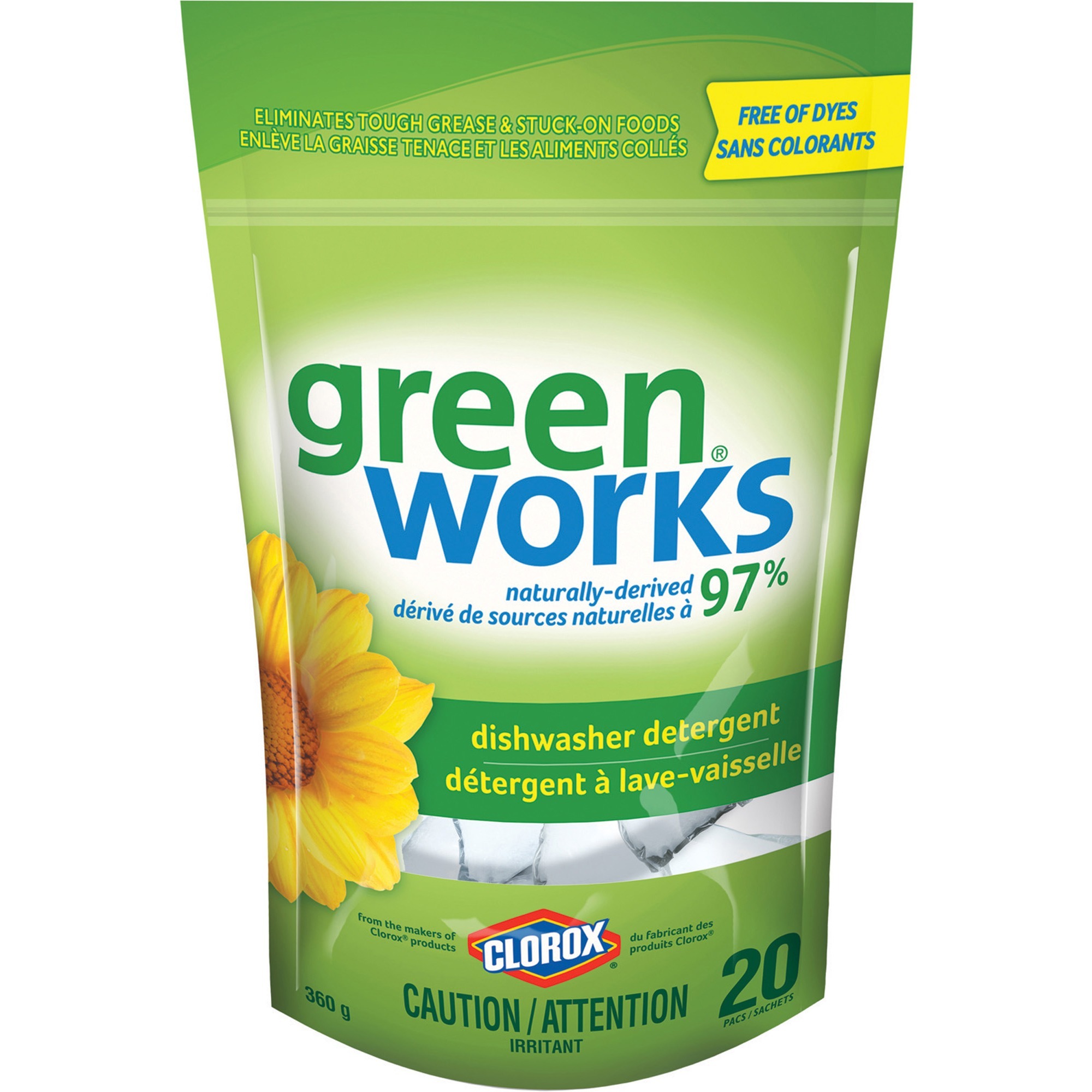 Green Works Dishwasher Detergent Tablet 20 Carton Madill The