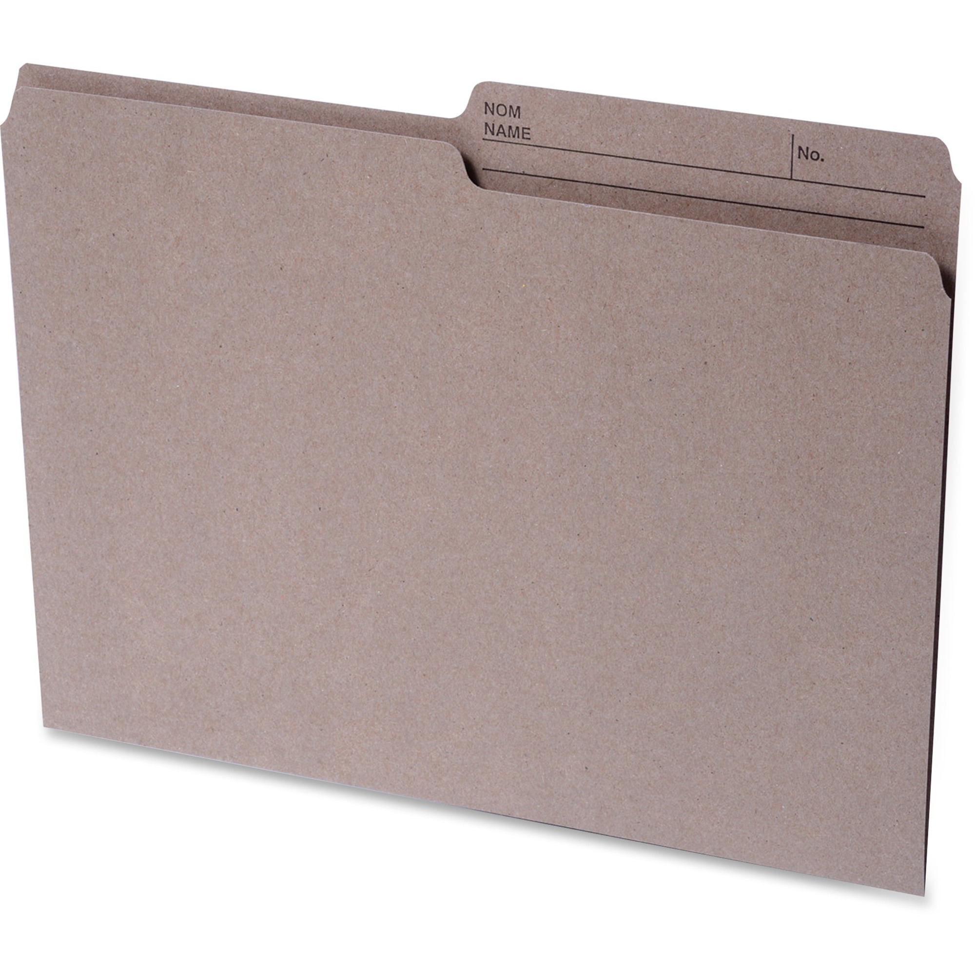 Continental 2sided Tab Letter File Folders Letter 8 1/2" x 11