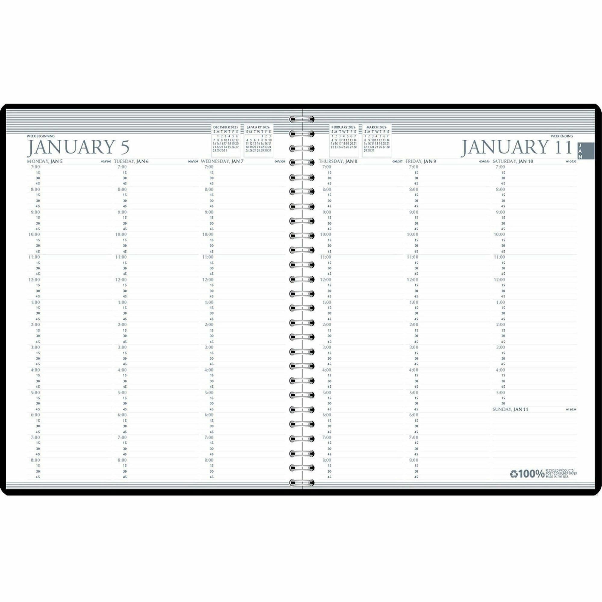 House of Doolittle House of Doolittle Professional 2-year Weekly Planner