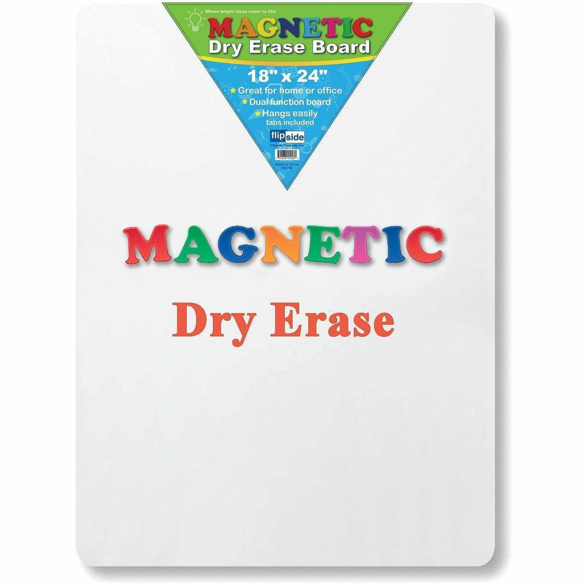 Flipside Magnetic Dry Erase Board