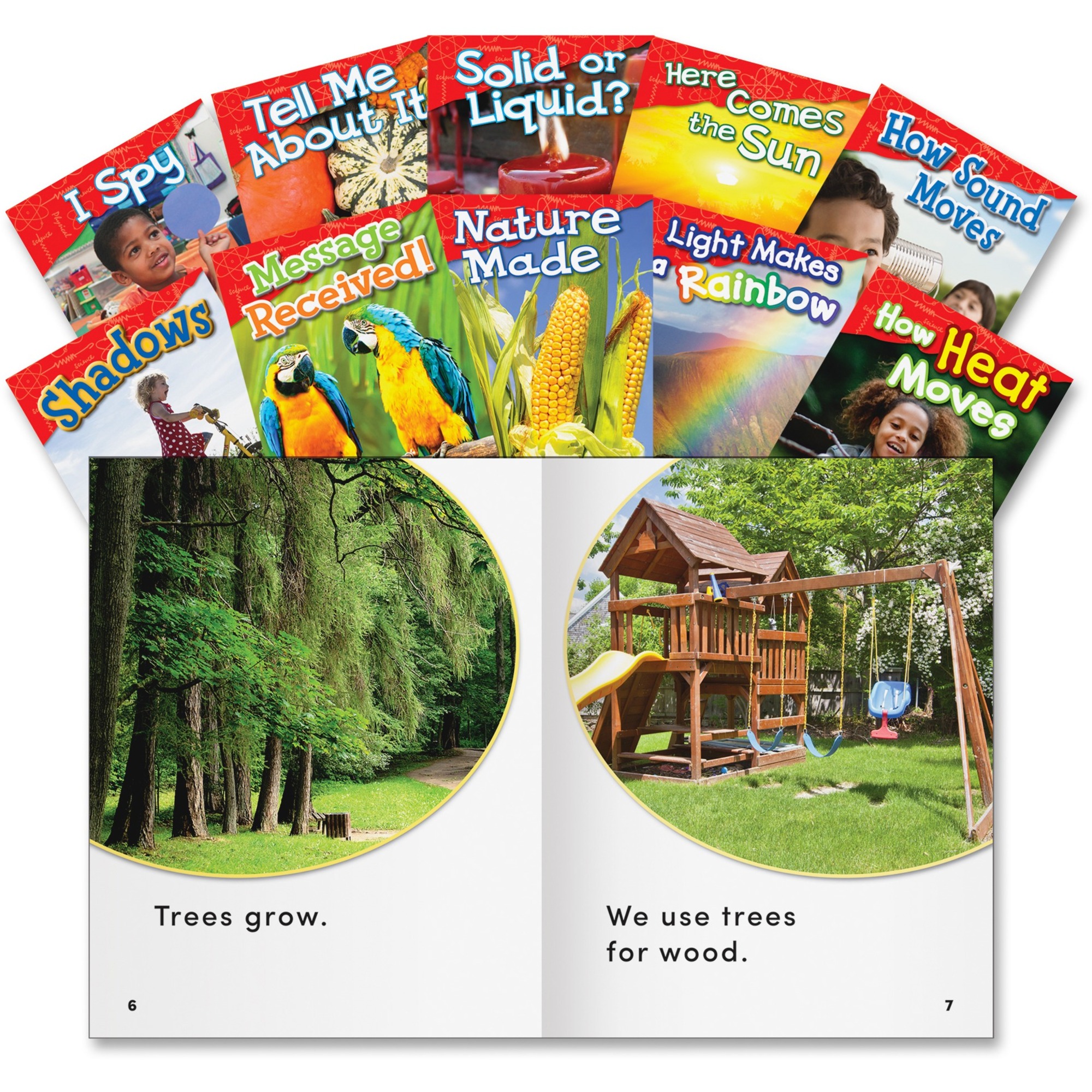 Shell Education Let's Explore Physical Science Grades K-1 Book Set Printed Book
