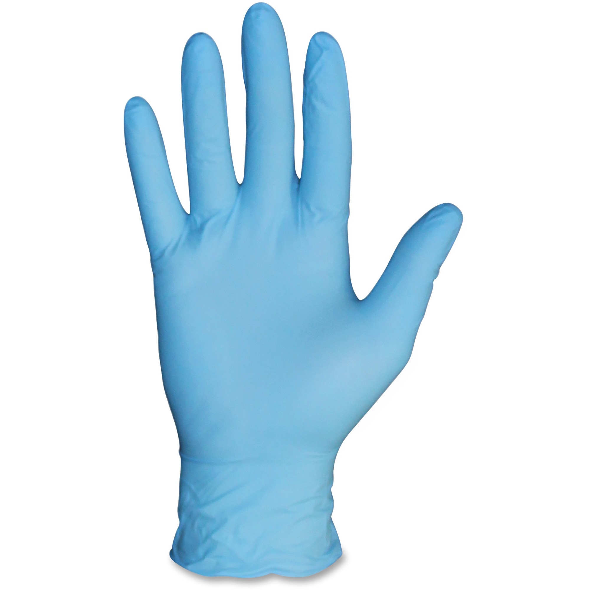 ProGuard General-purpose Disposable Nitrile Gloves - Chemical Protection - Small Size - Nitrile - Blue - Disposable, Powdered, Textured Grip, Beaded Cuff, Puncture Resistant, Ambidextrous - For General Purpose, Chemical, Cleaning, Food, Laboratory Applica