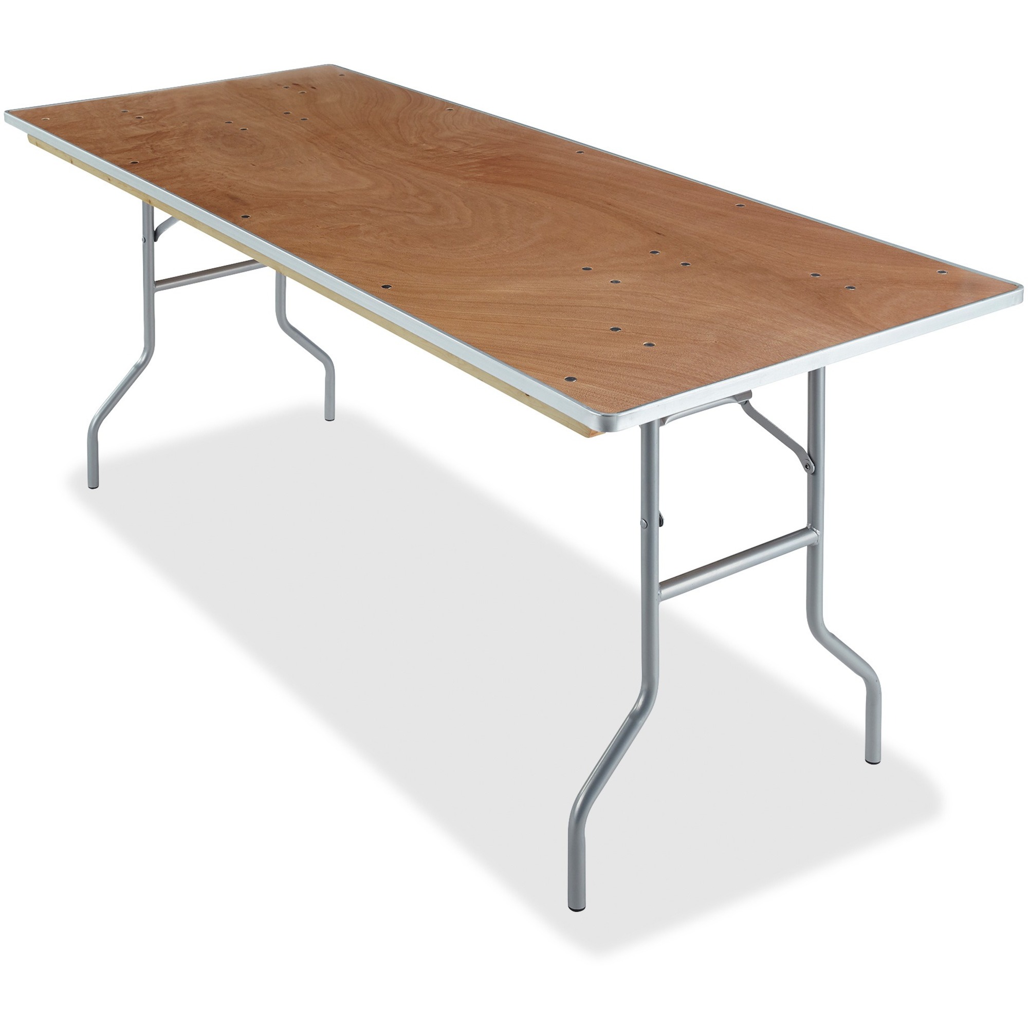 Iceberg Natural Plywood Rectangular Folding Table