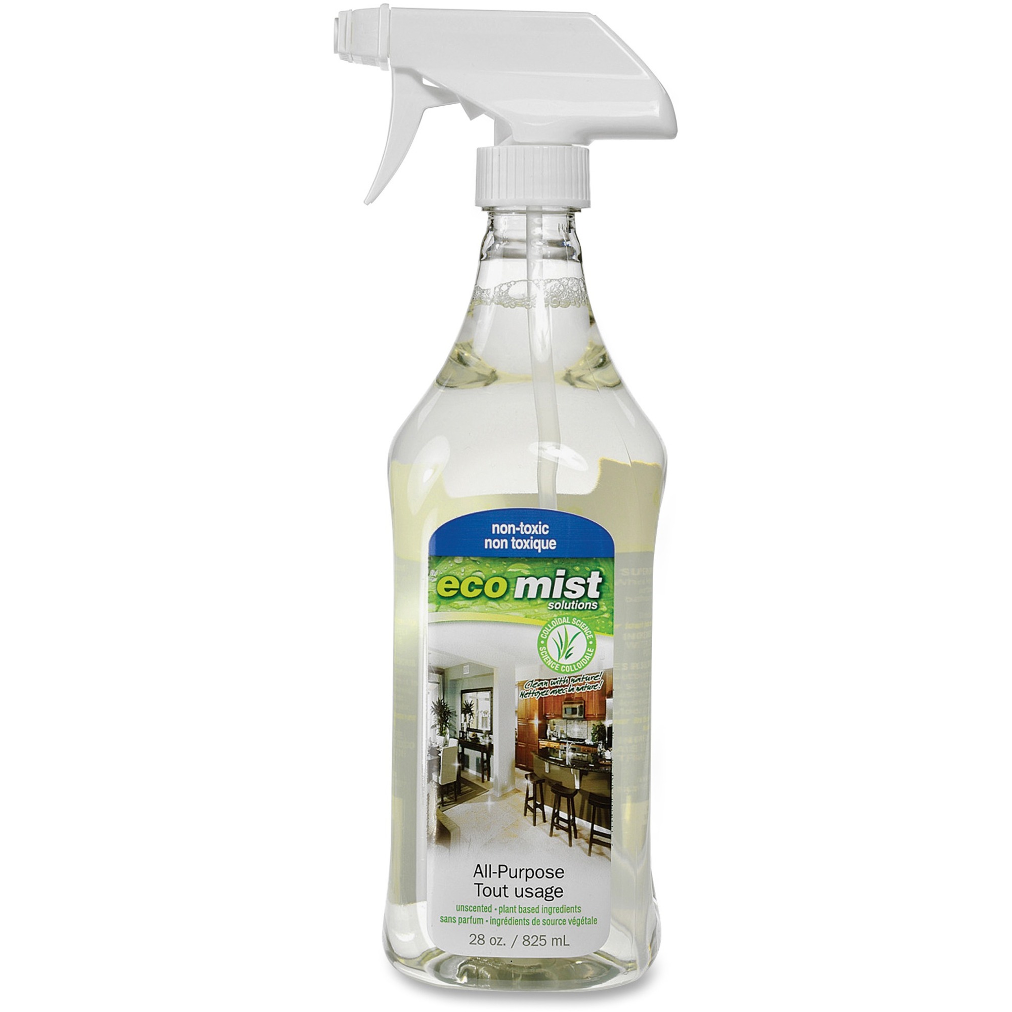 Eco Mist Solutions Multipurpose Cleaner - Liquid - 825 mL - Madill ...