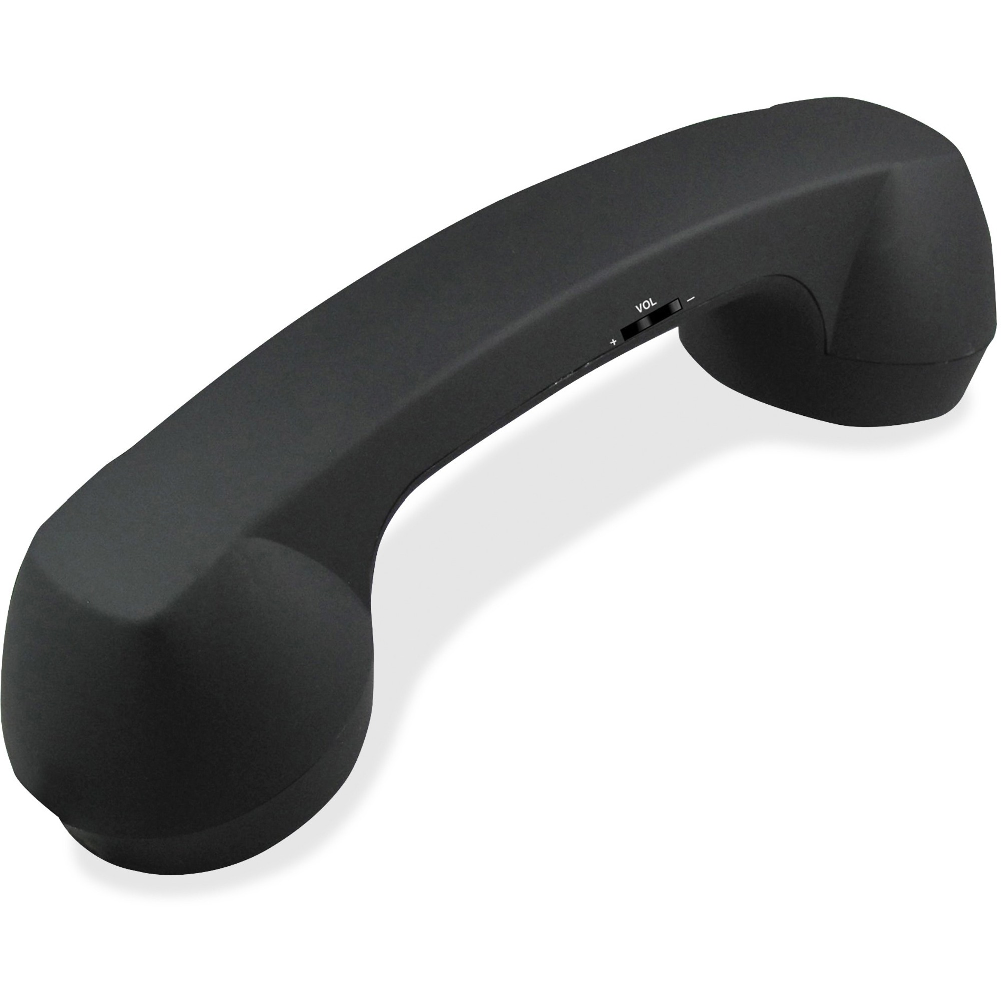 Softalk Retro Handset Bluetooth, Black Cordless Bluetooth USB