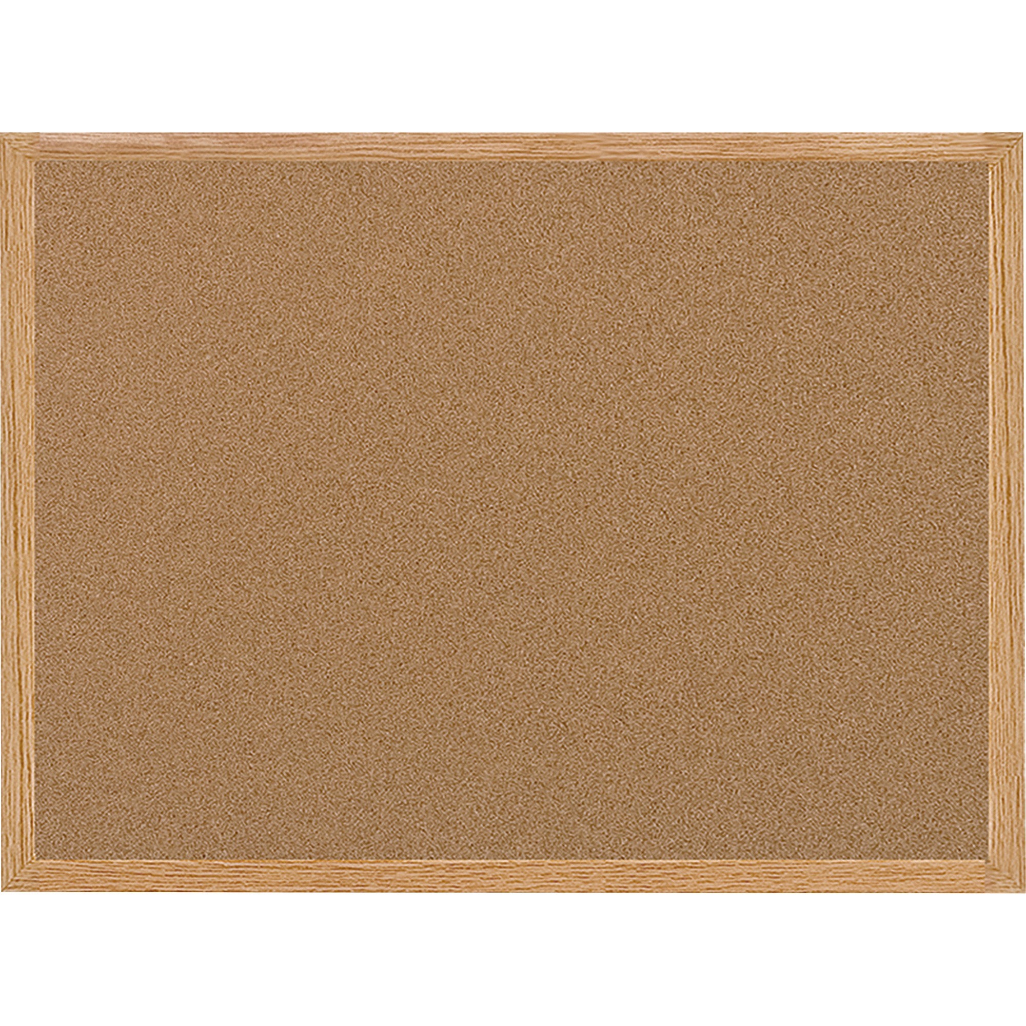 Bi-office Oak Frame Cork Bulletin Board