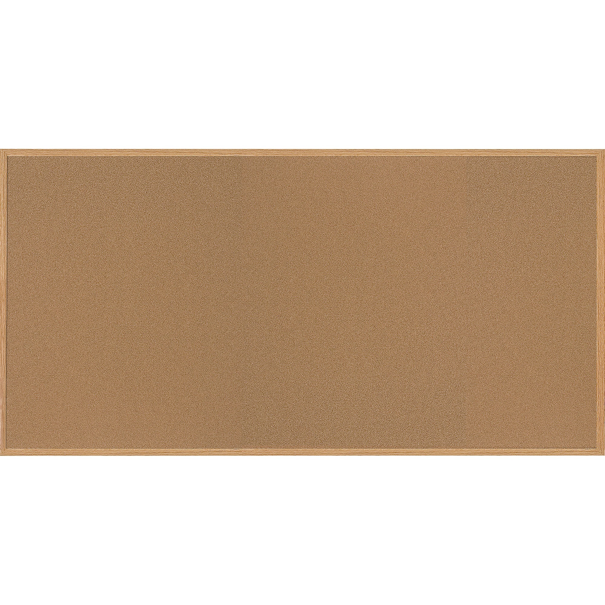 MasterVision Oak Frame Cork Bulletin Board