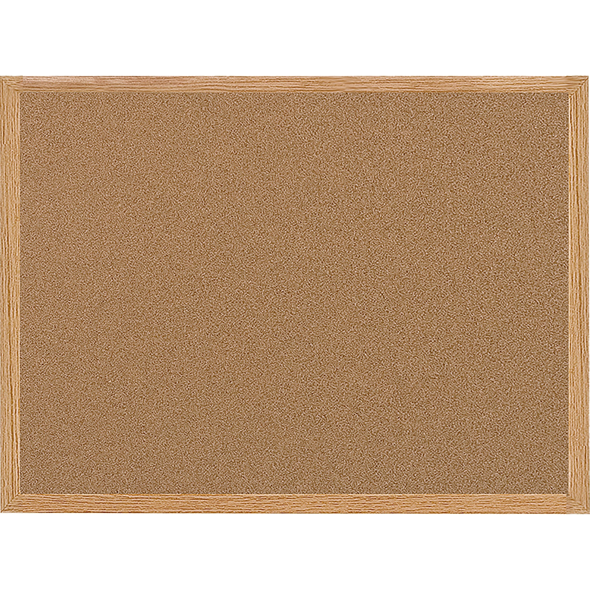 MasterVision Oak Frame 3'x2' Cork Bulletin Board