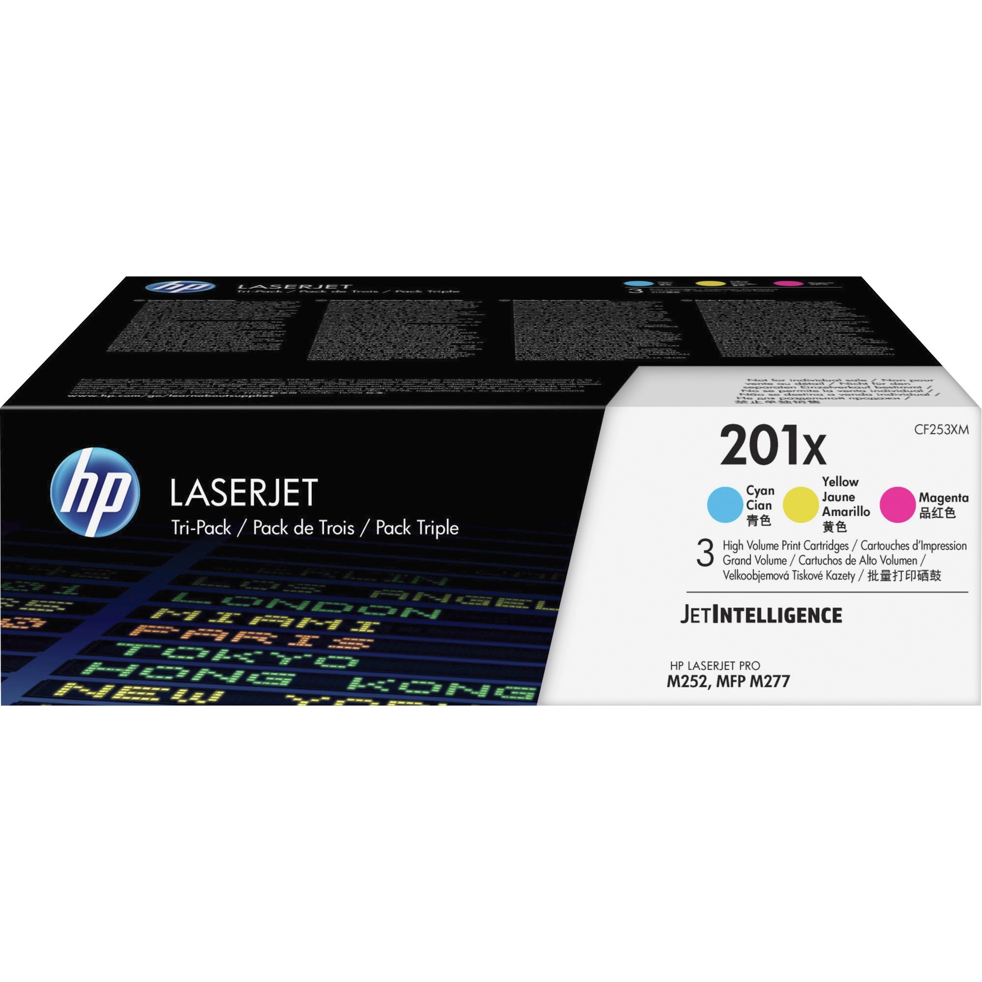 Hp 201x Original Toner Cartridge Cyan Magenta Yellow Laser High Yield 2300 Pages Per 8799