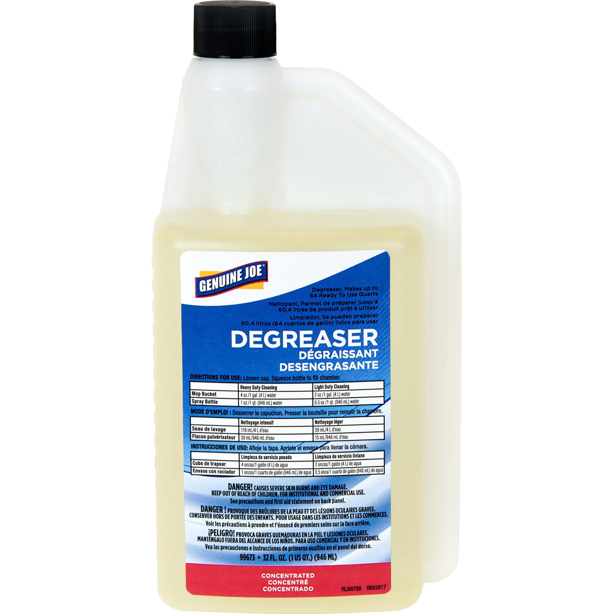 Genuine Joe Degreaser Concentrate 946.35 mL 1 Each Amber