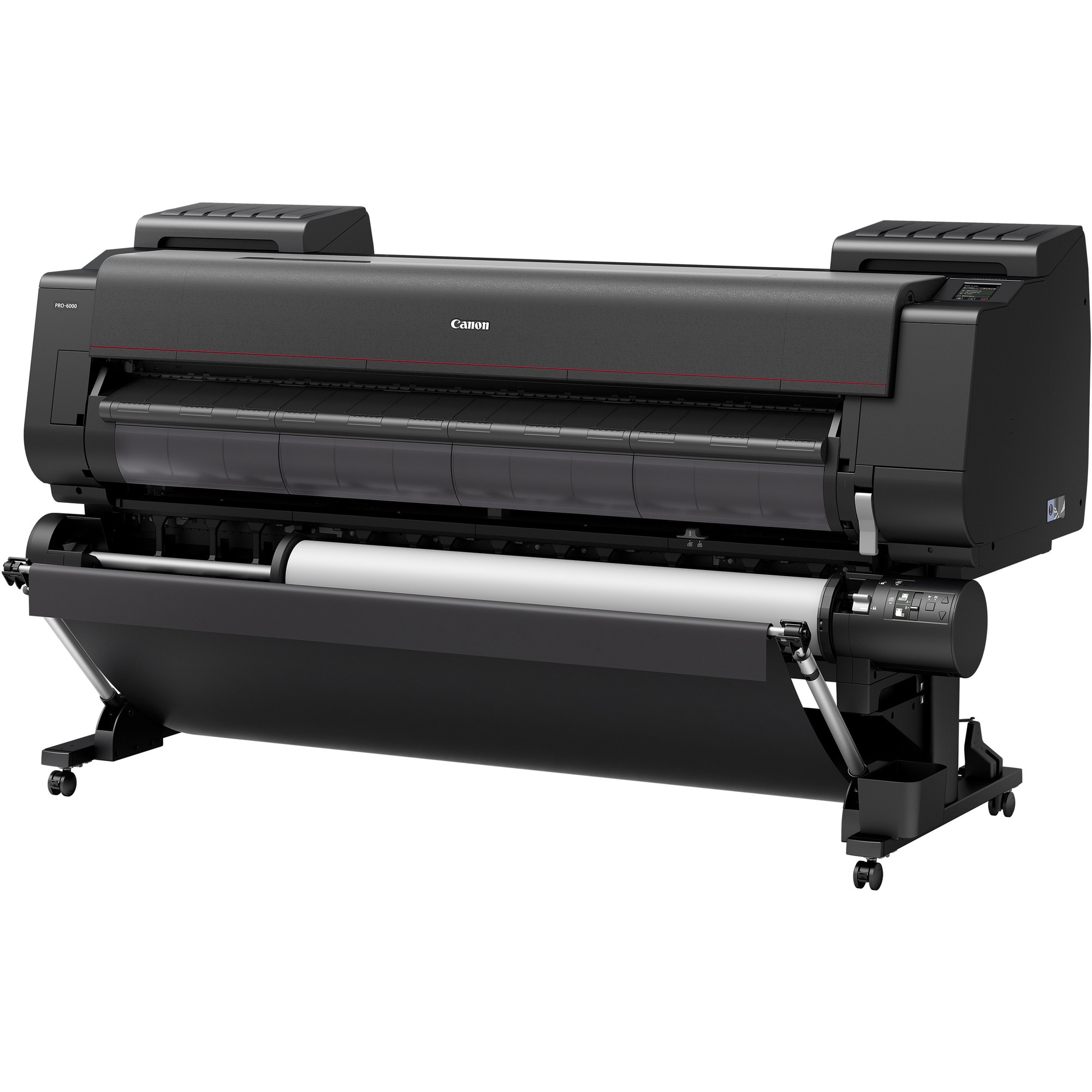 Canon imagePROGRAF PRO-6000 Inkjet Large Format Printer - 60" (1524 mm) Print Width - Color - 12 Color(s) - 2400 x 1200 dpi - 3 GB - USB - Ethernet - Wireless LAN - Cut Sheet, Roll Paper - Floor Standing Supported