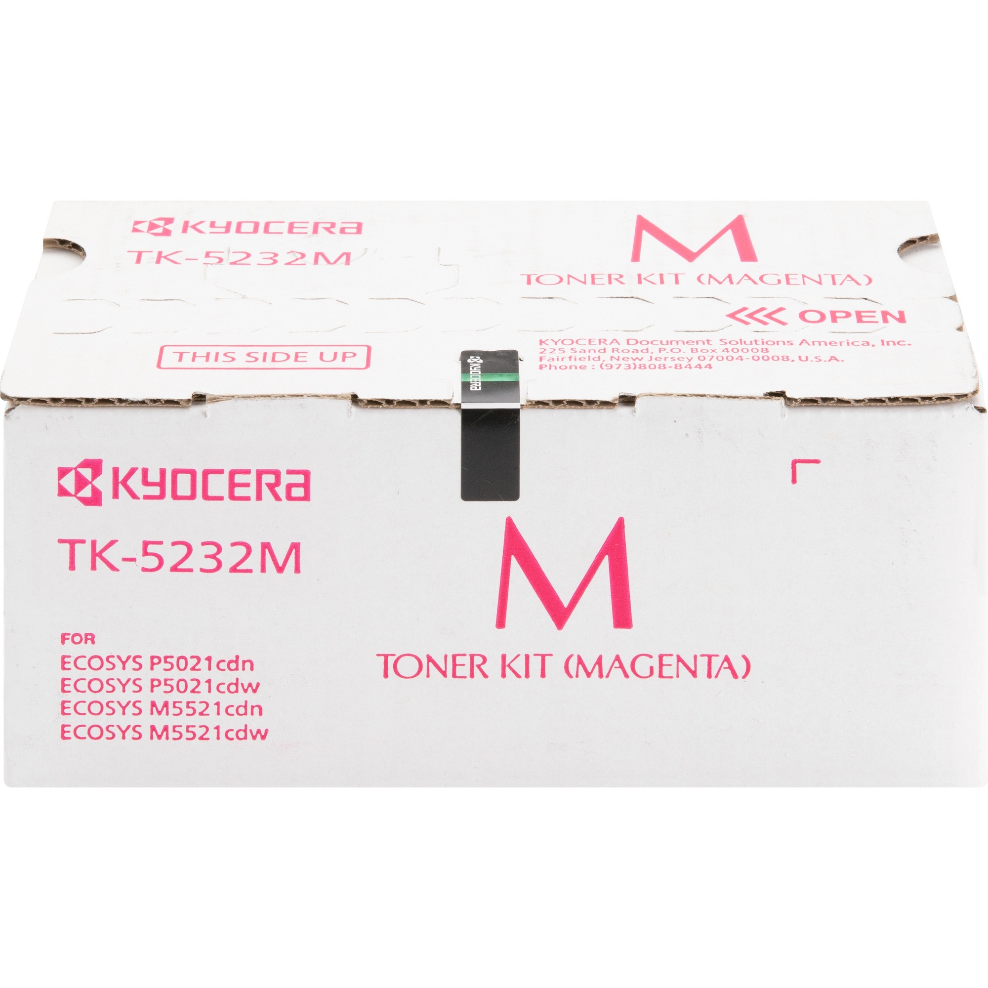 Kyocera TK-5232M Original High Yield Laser Toner Cartridge - Magenta - 1 Each - 2200 Pages