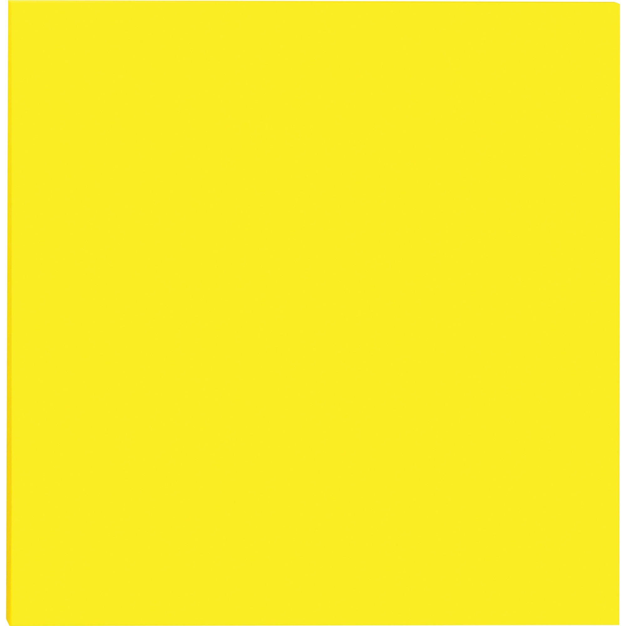 Post-it® Super Sticky Large Notes, Ultra Yellow, 101 mm x 152 mm