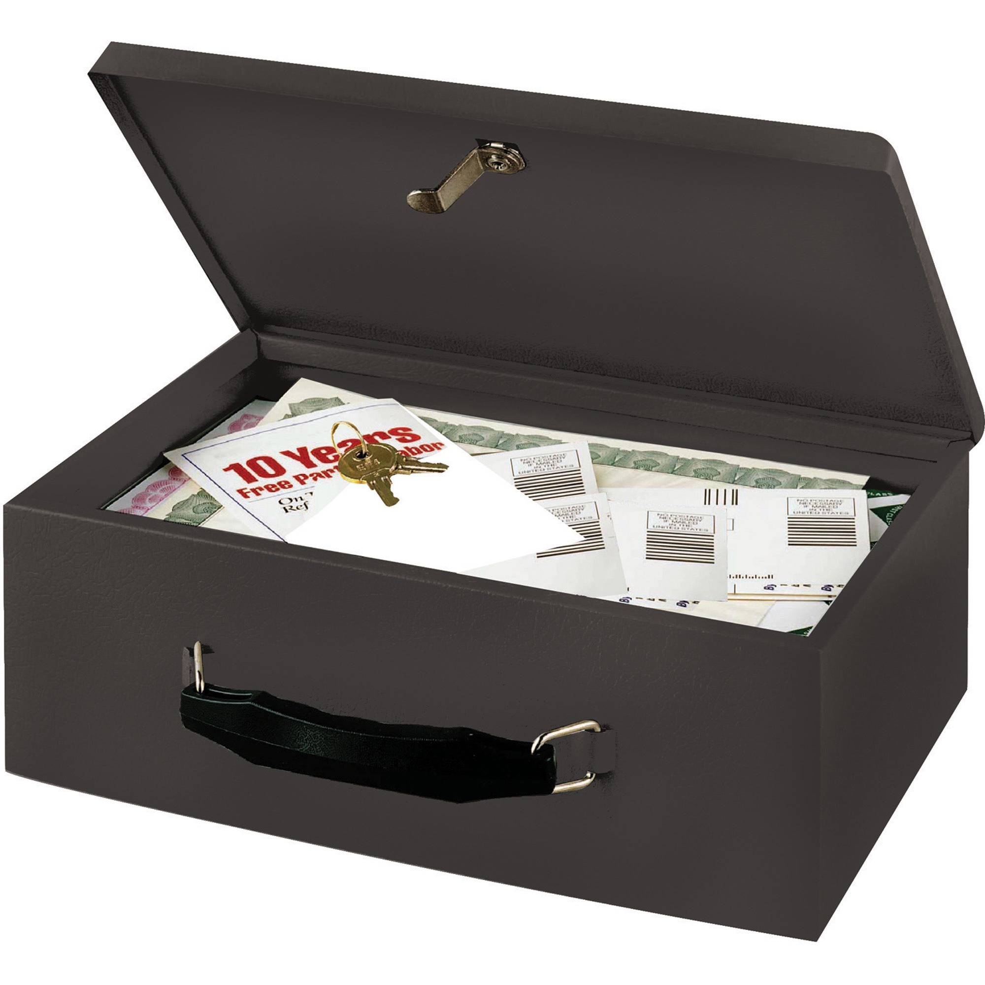 Royal Sovereign Security Box Key Lock Fire Resistant for Document